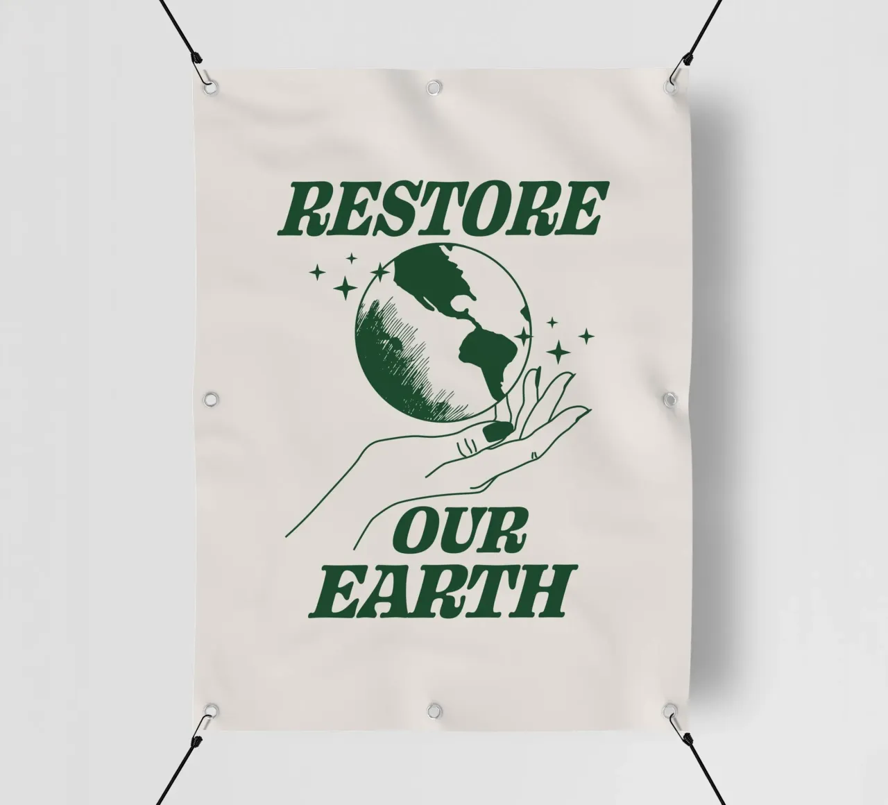 Ripristinare la nostra Terra telo in pvc da Eco Rebel Creative
