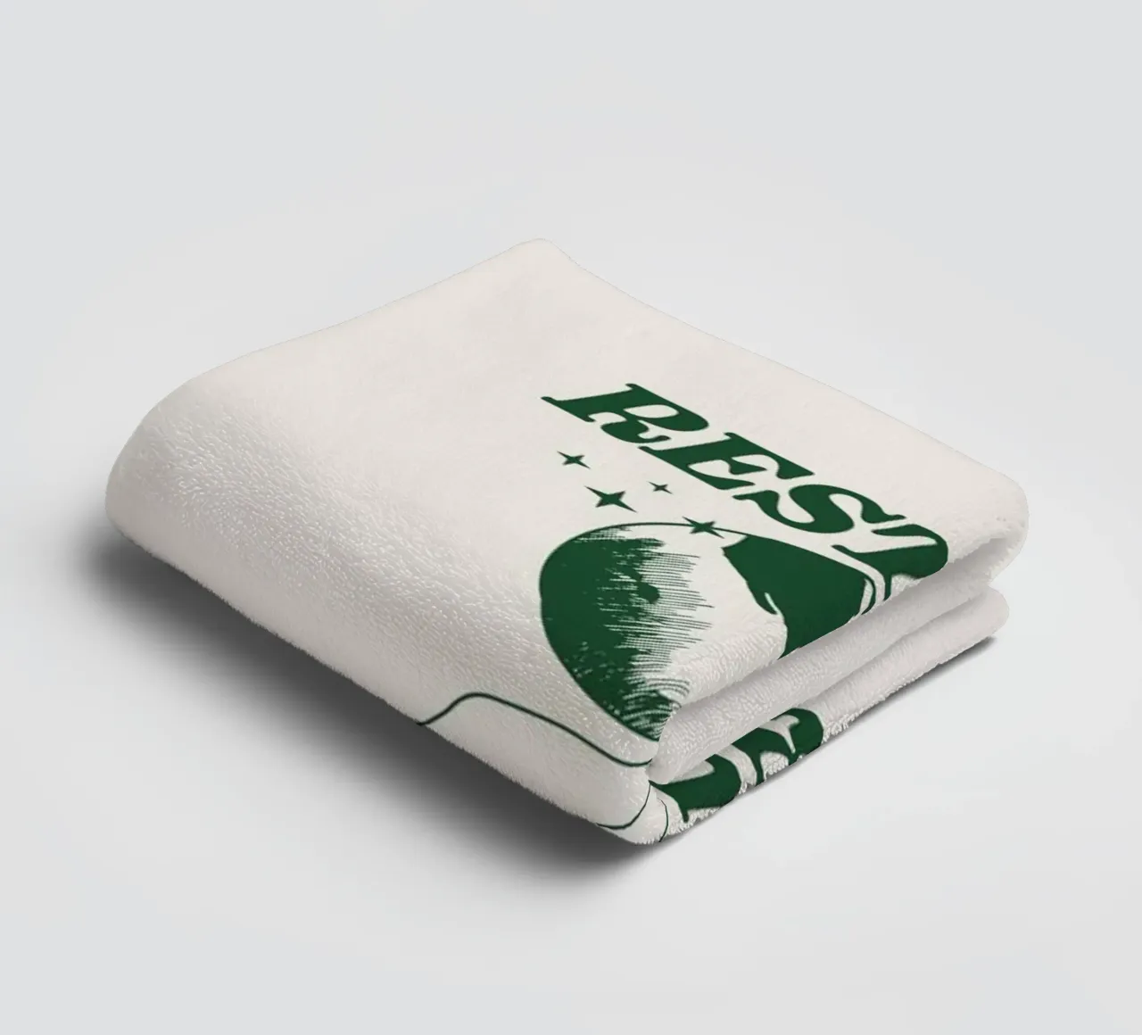 Herstel onze aarde badhanddoek van Eco Rebel Creative