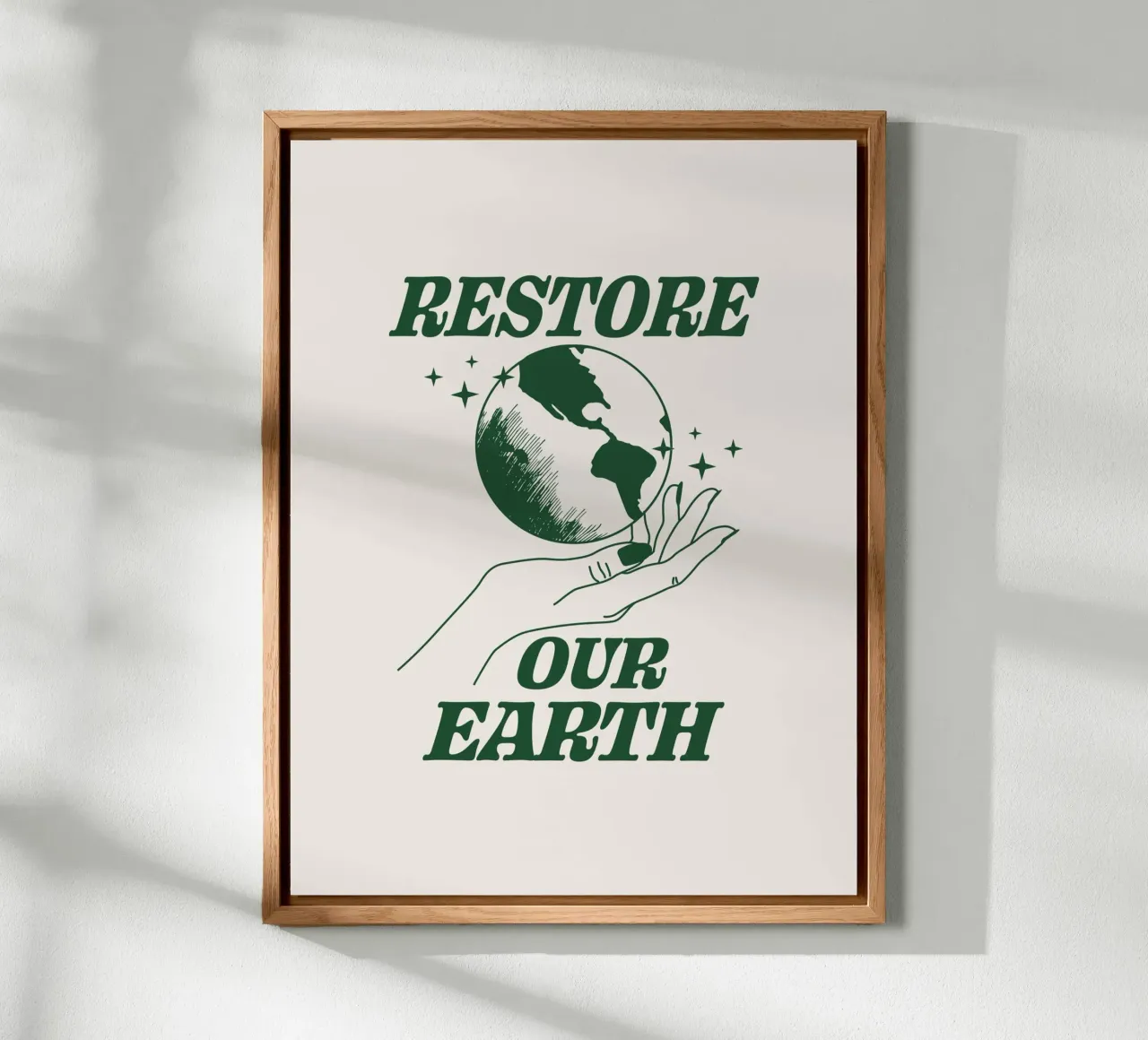 Ripristinare la nostra Terra alluminio dibond da Eco Rebel Creative