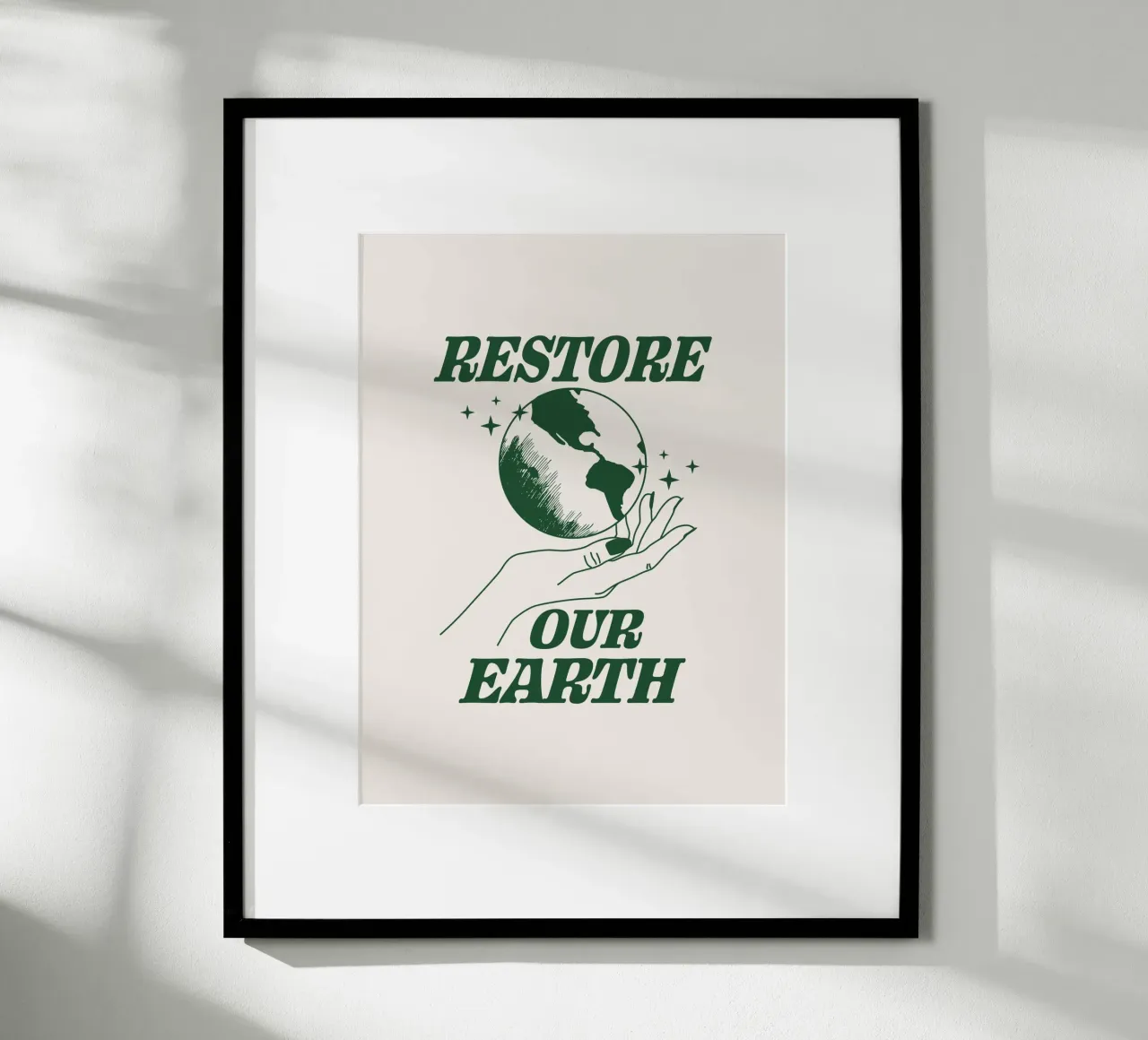 Ripristinare la nostra Terra carta hahnemühle da Eco Rebel Creative