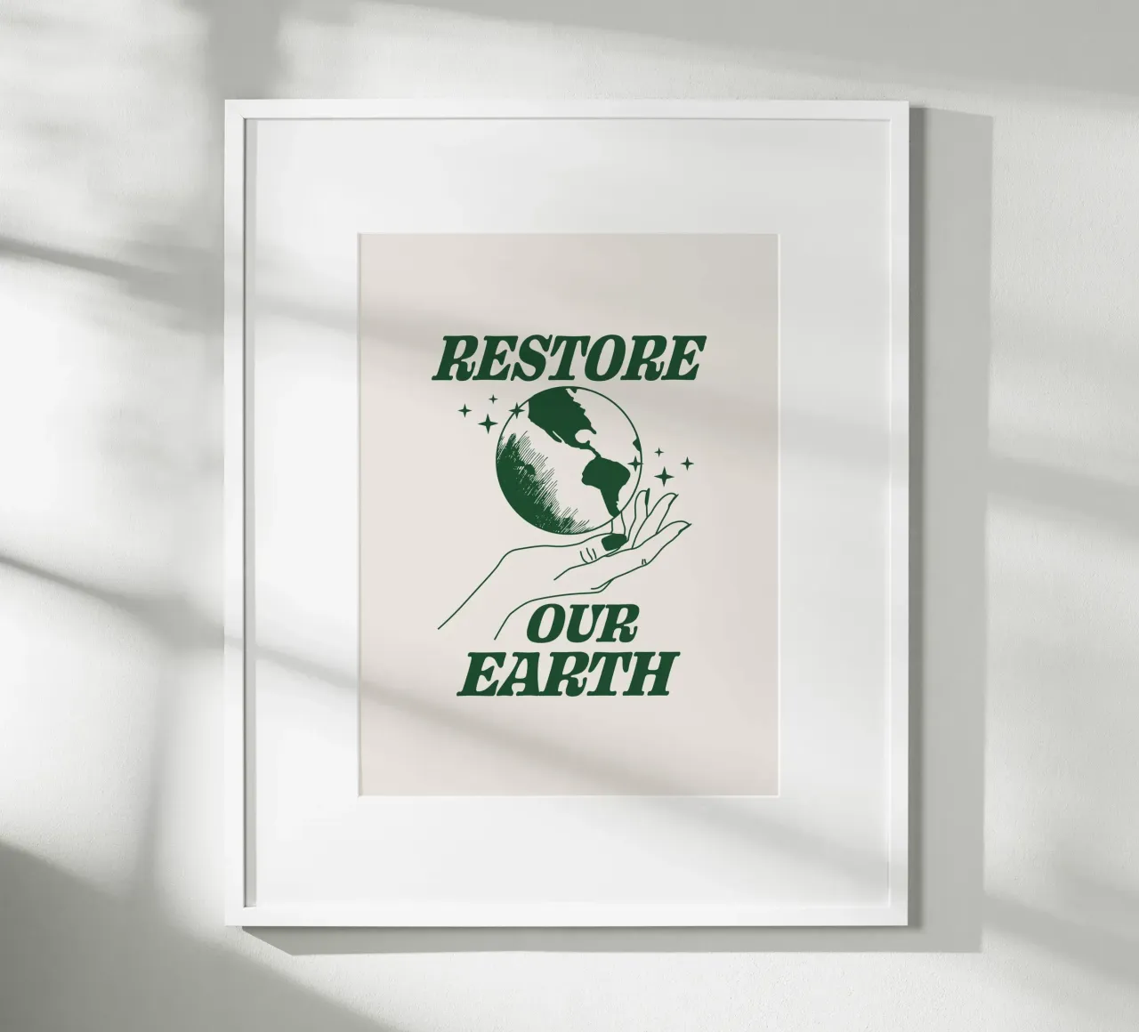 Ripristinare la nostra Terra carta hahnemühle da Eco Rebel Creative