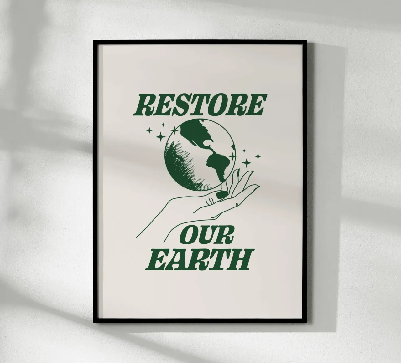 Ripristinare la nostra Terra carta hahnemühle da Eco Rebel Creative