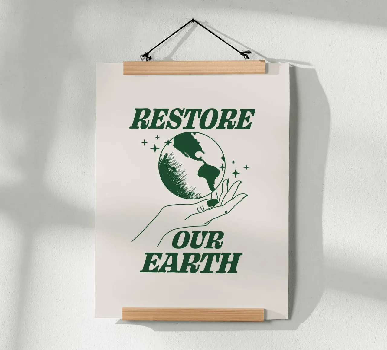 Ripristinare la nostra Terra carta hahnemühle da Eco Rebel Creative