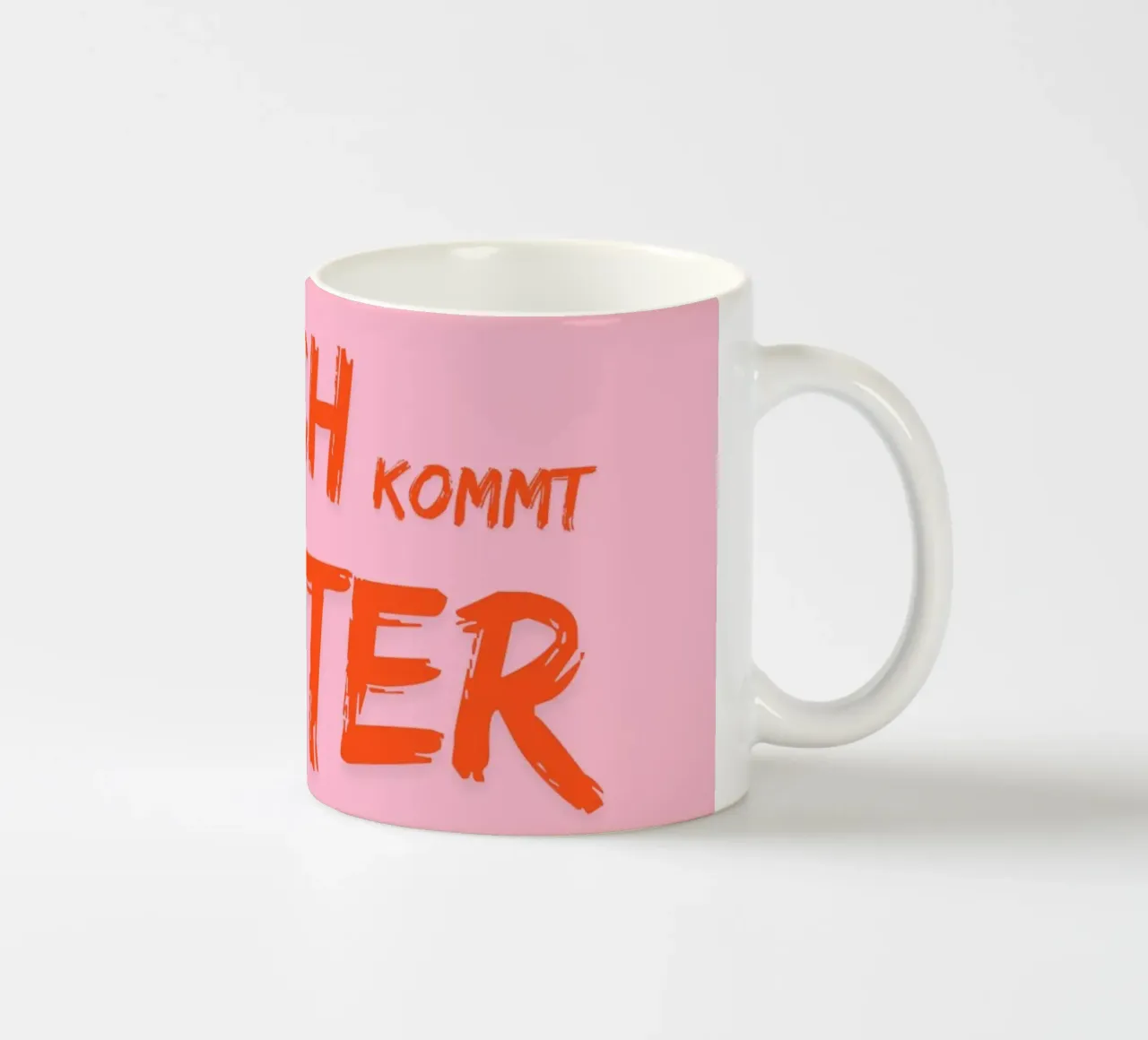 Frech kommt weiter tazza in ceramica da DigiWunderwerk