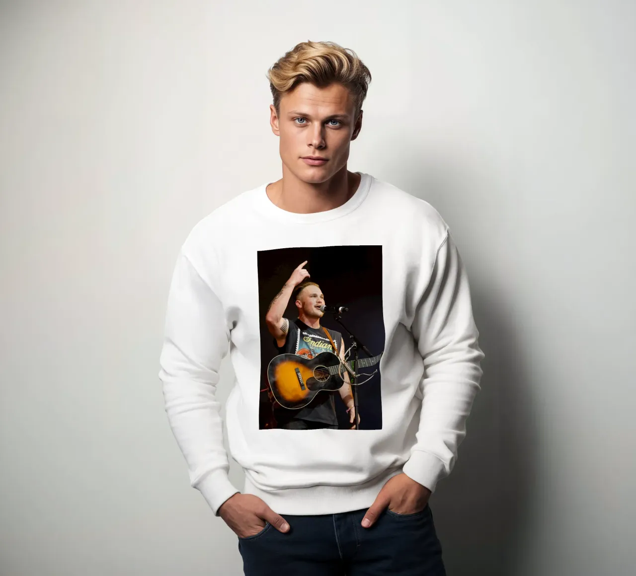 Zach Bryan sudadera de esoygeboys