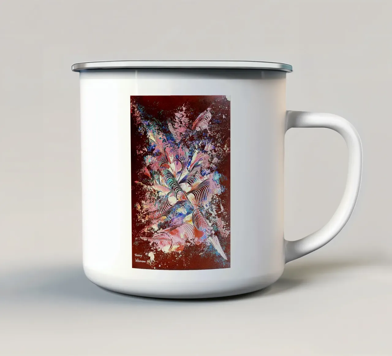 IDEAL GIFT 101 invers. tazza in smalto da Little treasures for your home