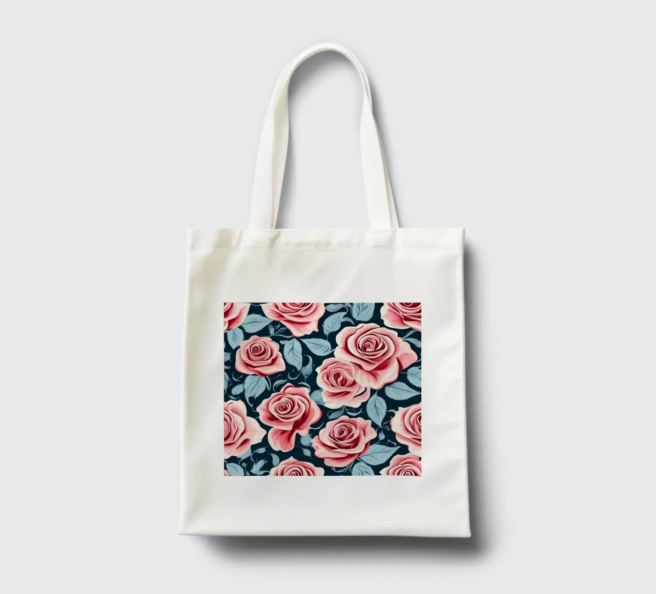 Roseto romantico borsa in juta da Artistic-shop