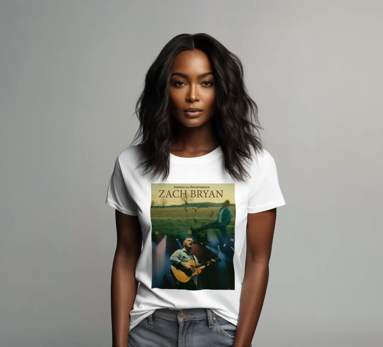 Zach Bryan t-shirt da donna da esoygeboys