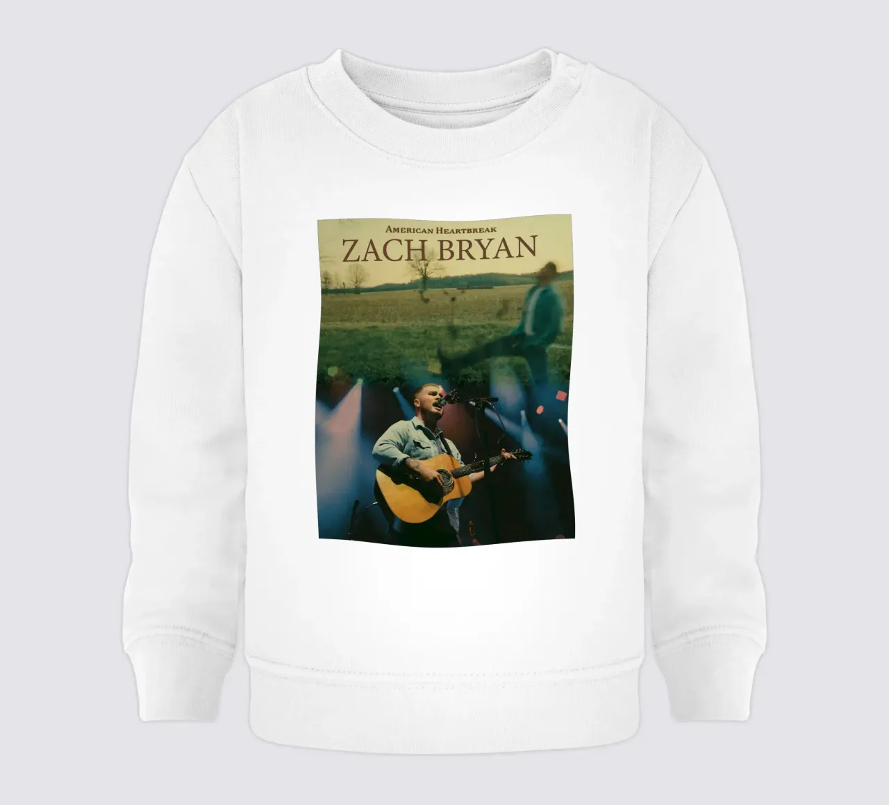 Zach Bryan felpa neonato da esoygeboys