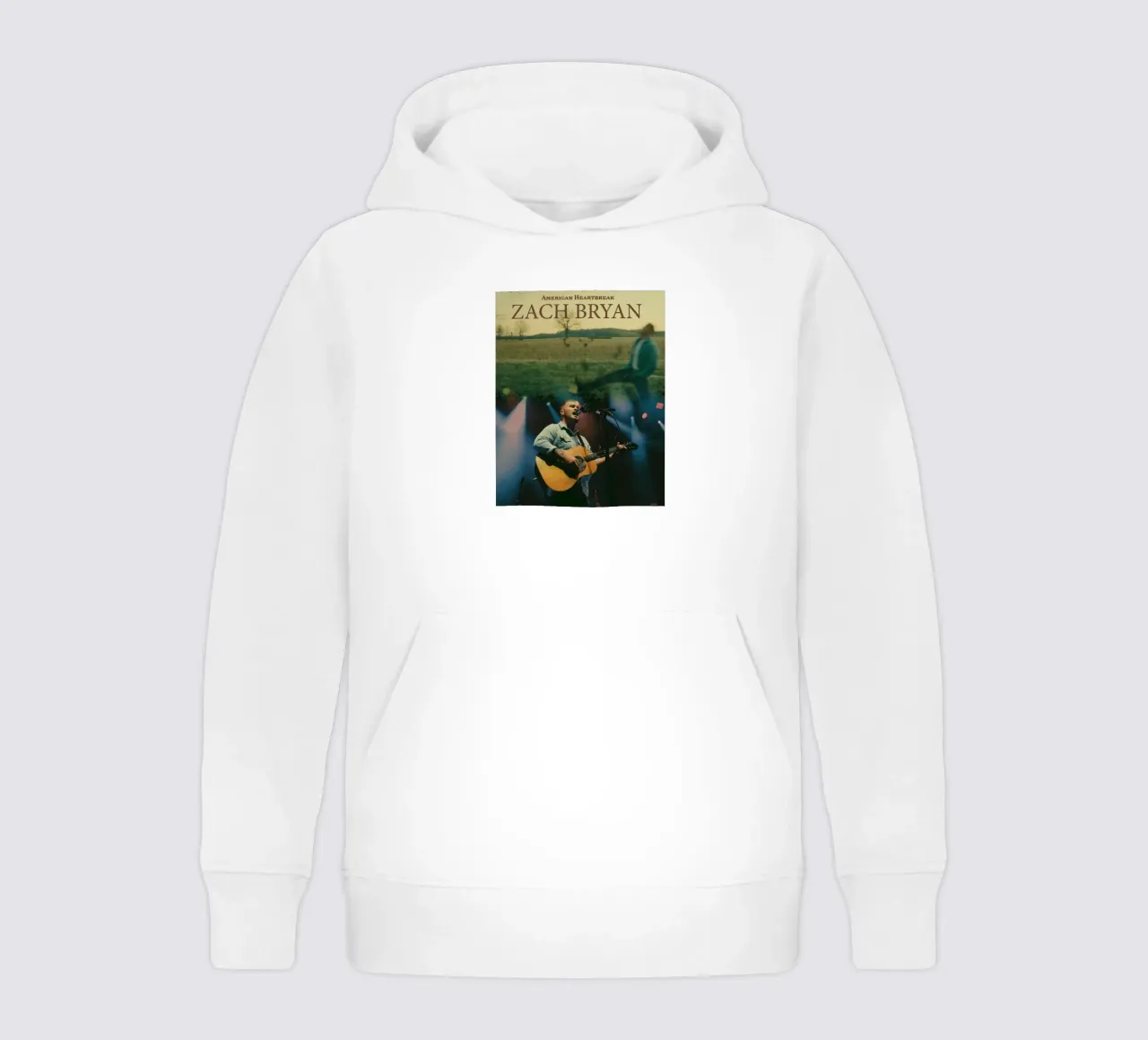 Zach Bryan felpa bambino con cappuccio da esoygeboys