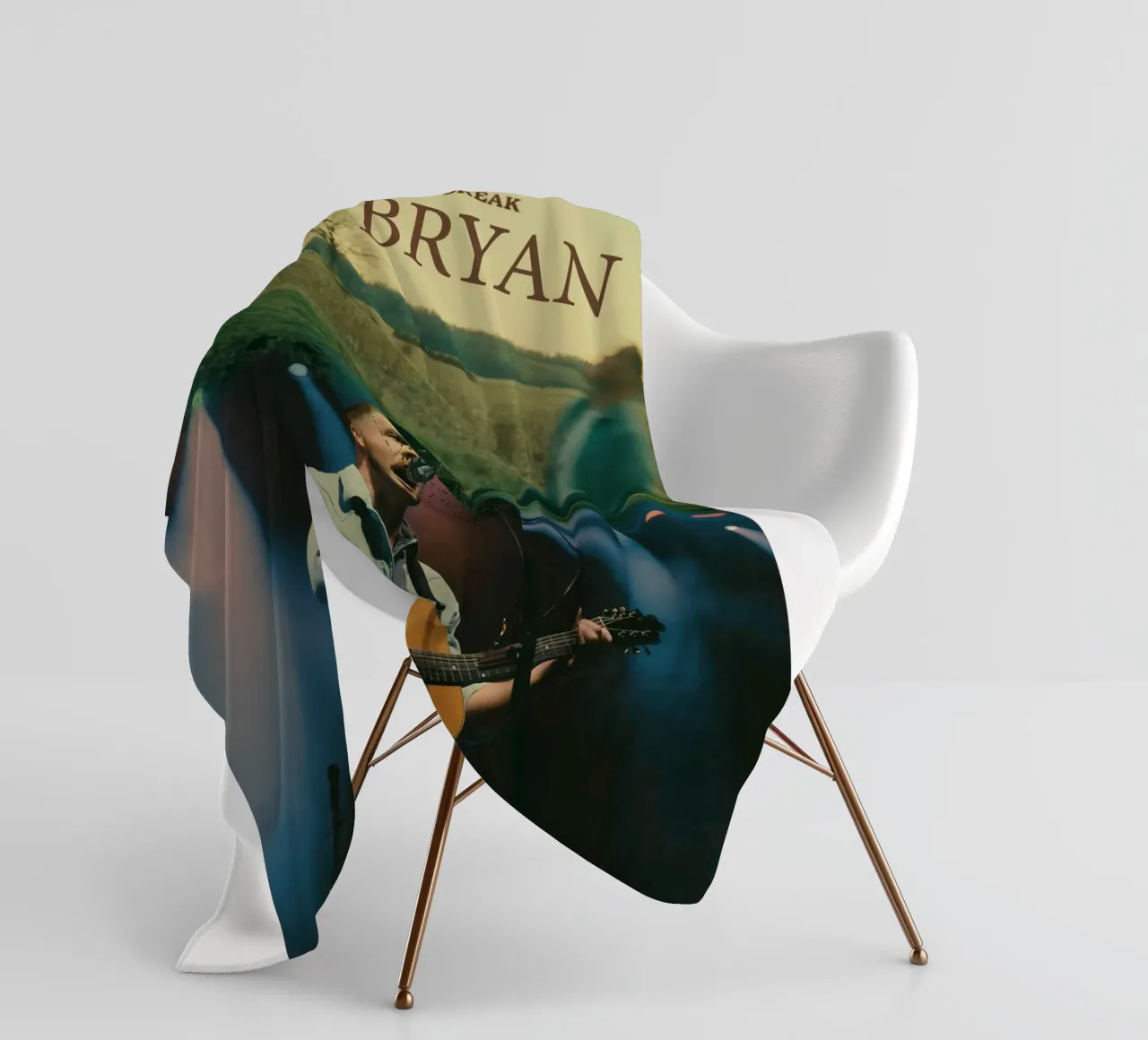 Zach Bryan coperta in pile da esoygeboys