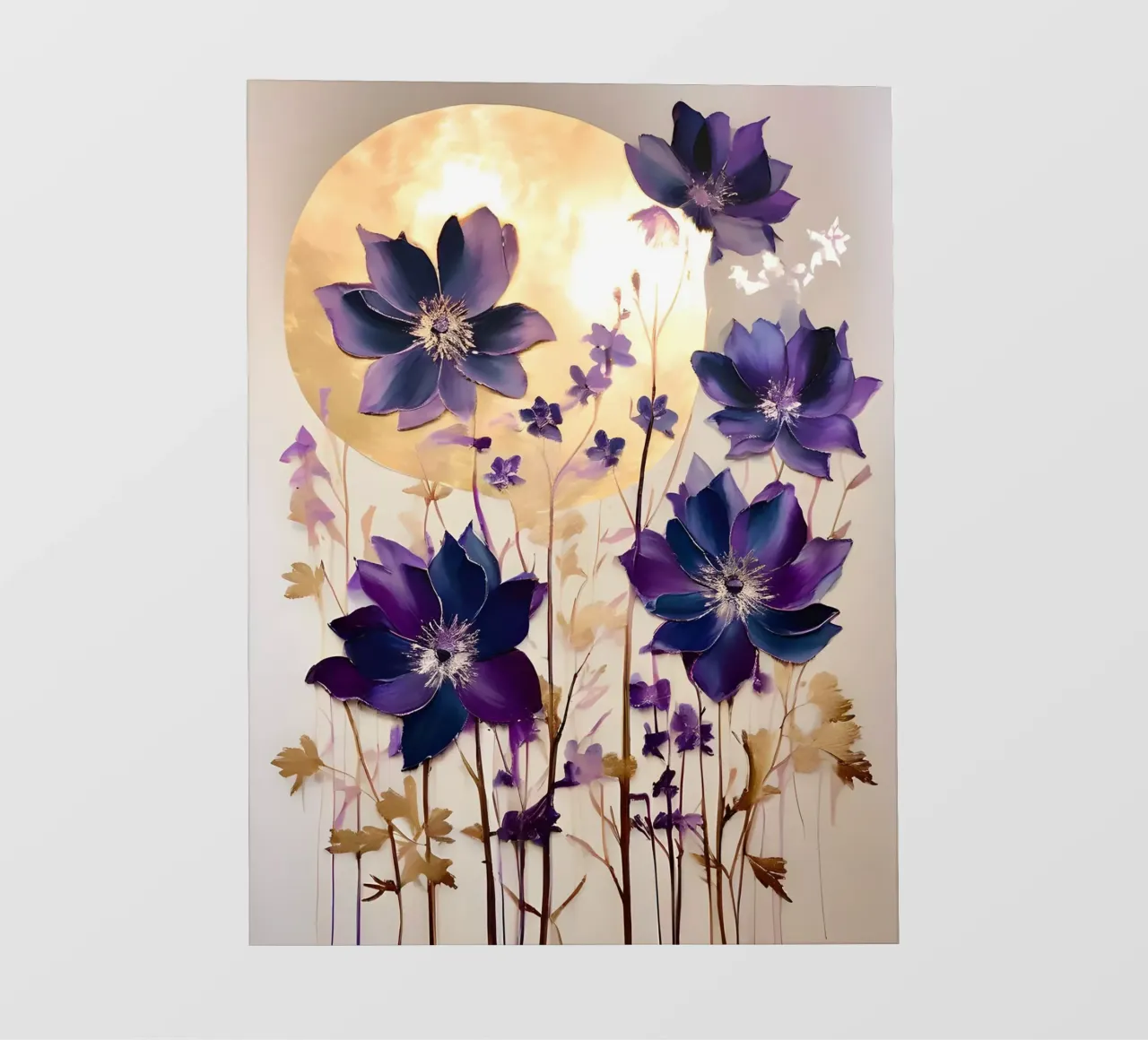 Fioritura lunare pellicola backlit da Artistic-shop