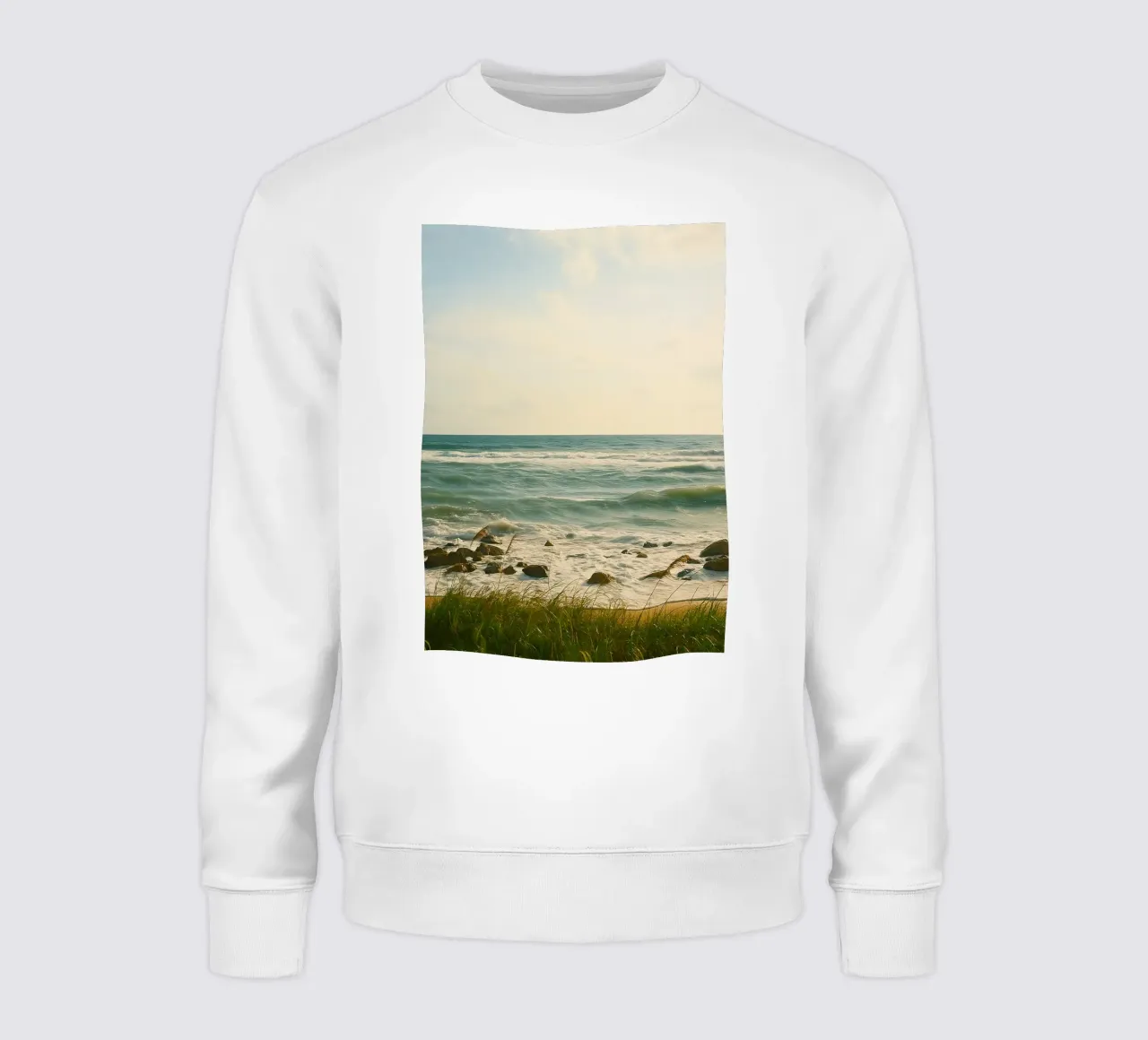 Blick auf den Ozean Sweatshirt von PASMING