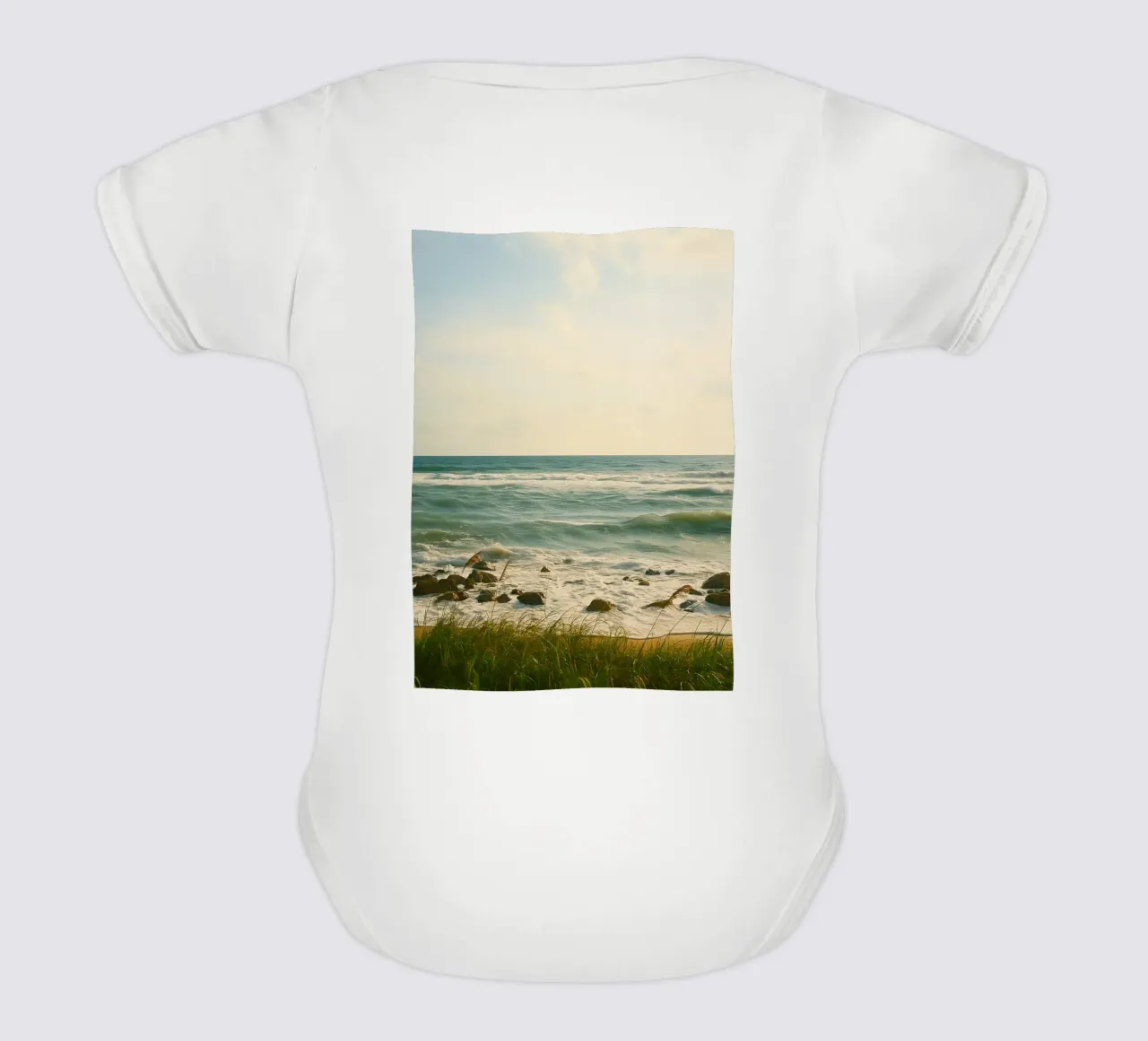 coas vista oceano body neonato maniche corte da PASMING