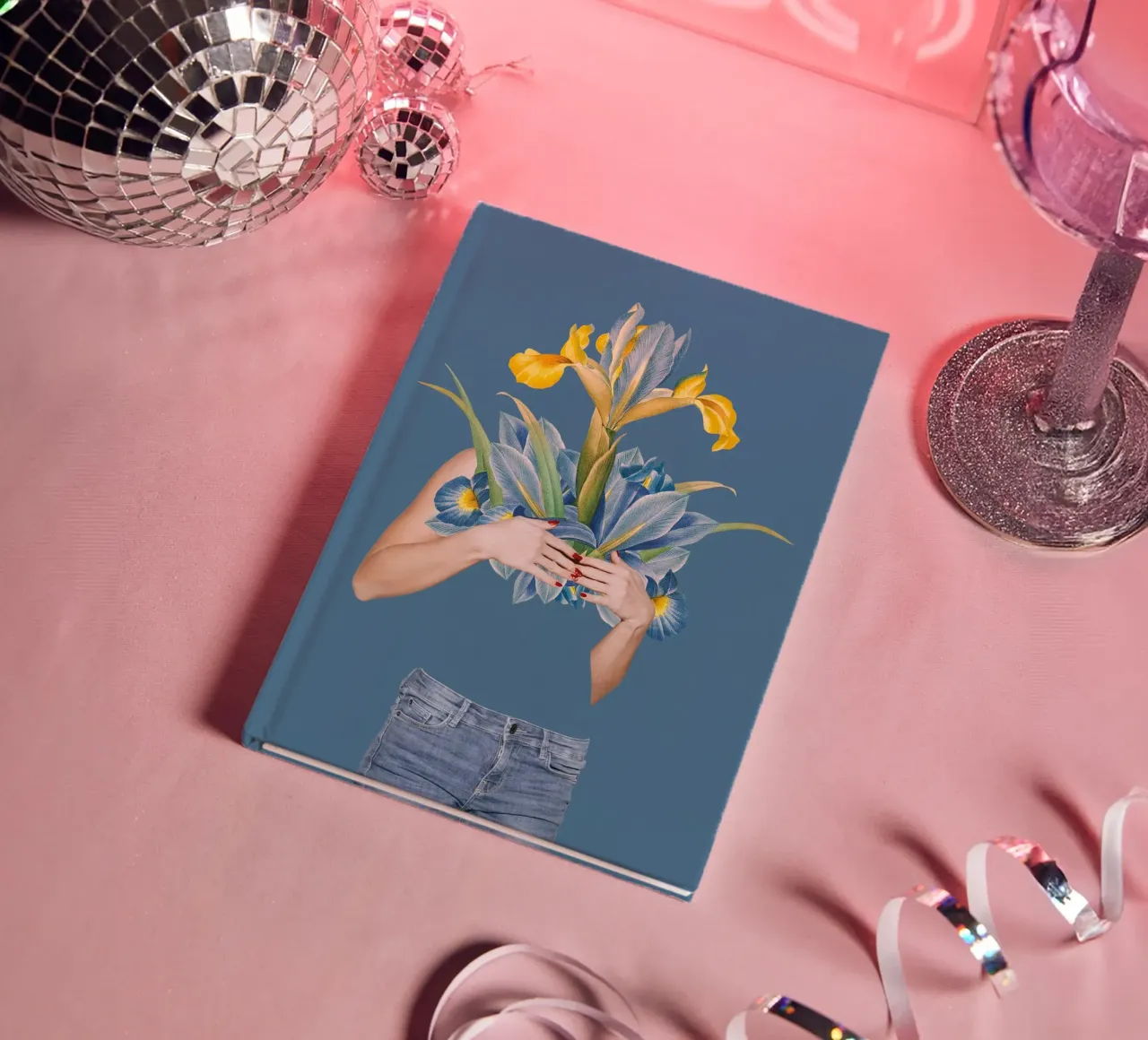 Collageri - Keeping my Things together notebook by The Artcircle