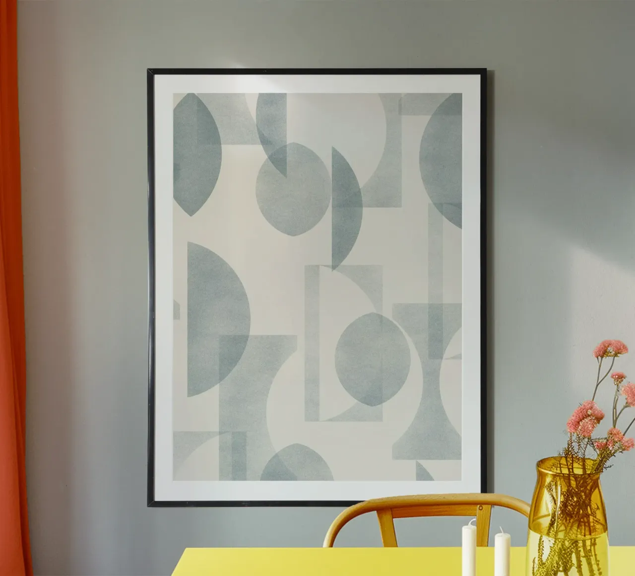 Armonica Blue poster da DesigndN