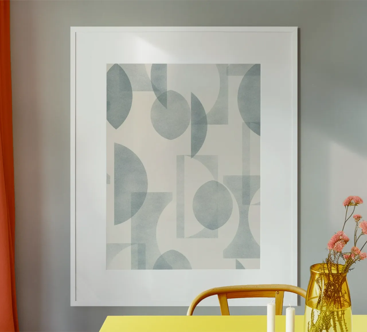 Armonica Blue poster da DesigndN