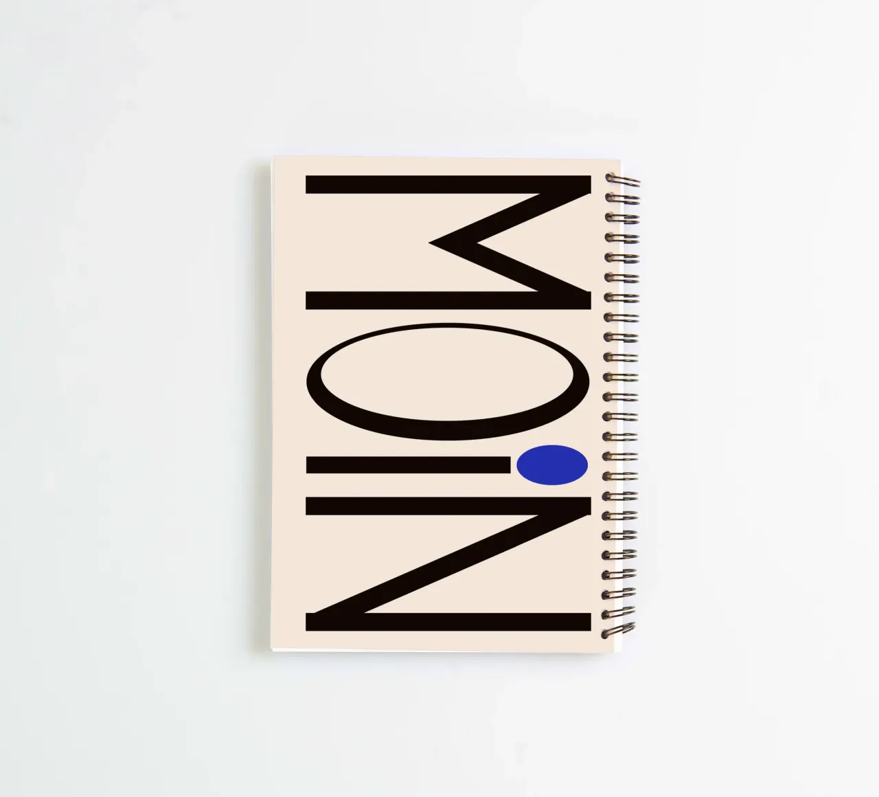 Moin typography diario ad anelli da TijanaArtStudio88