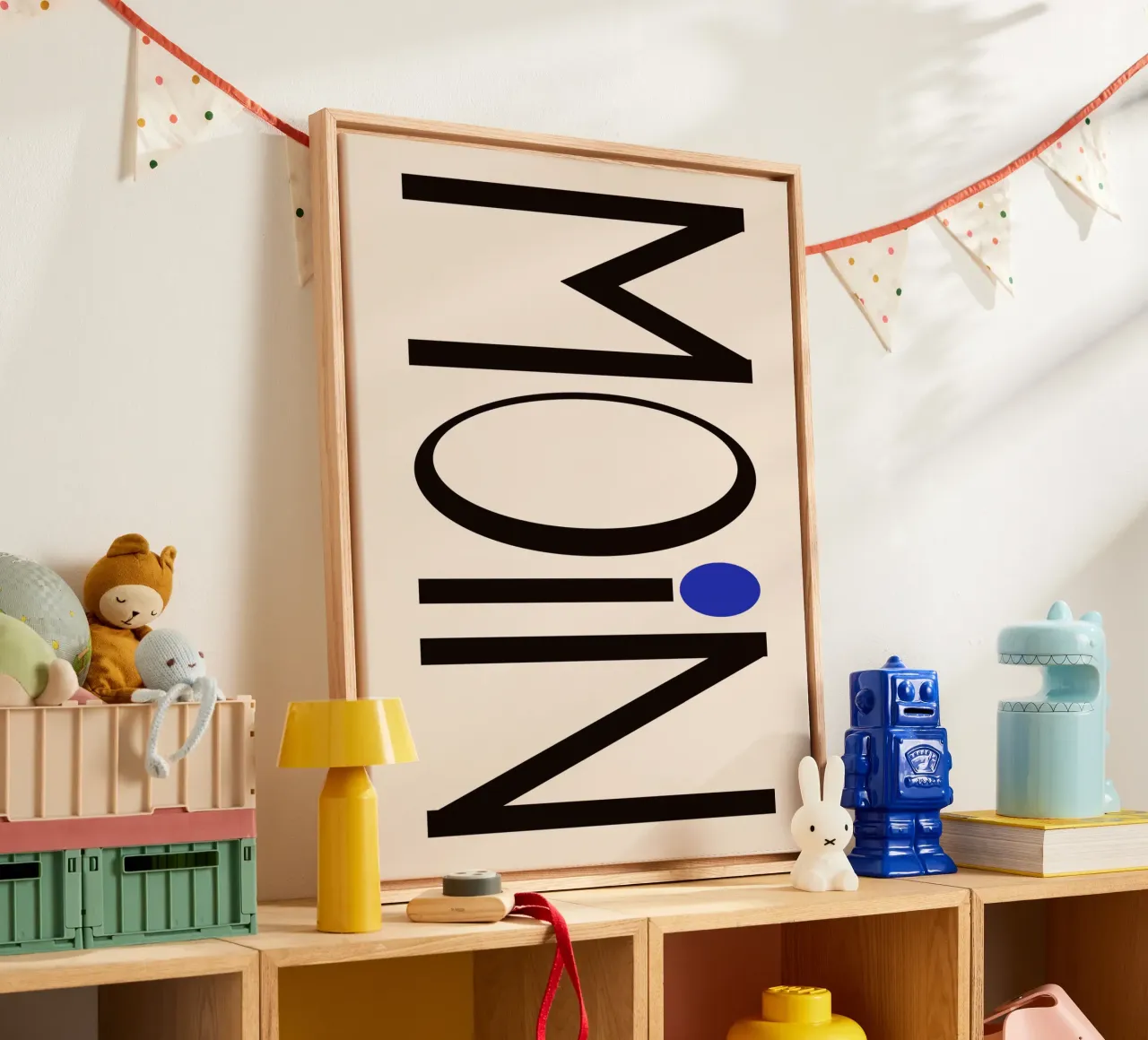 Moin typography tela da TijanaArtStudio88