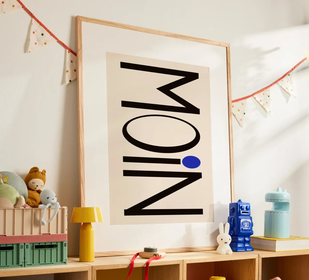 Moin typography poster da TijanaArtStudio88