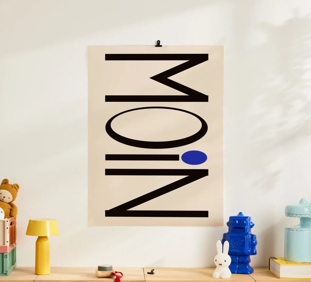 Moin typography poster da TijanaArtStudio88