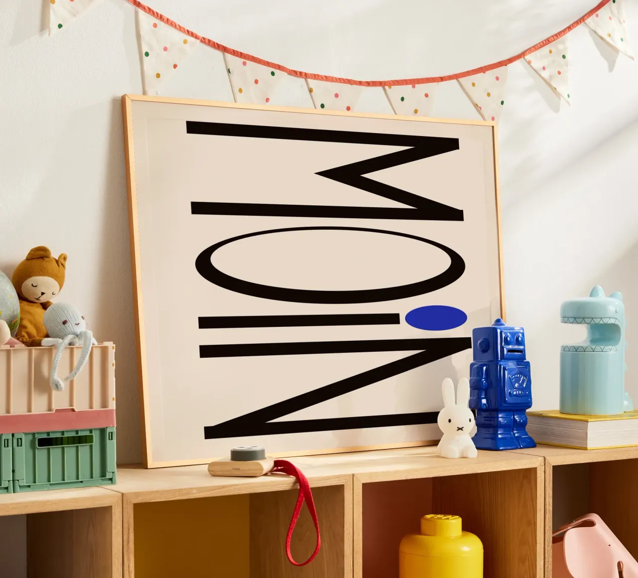 Moin typography poster da TijanaArtStudio88