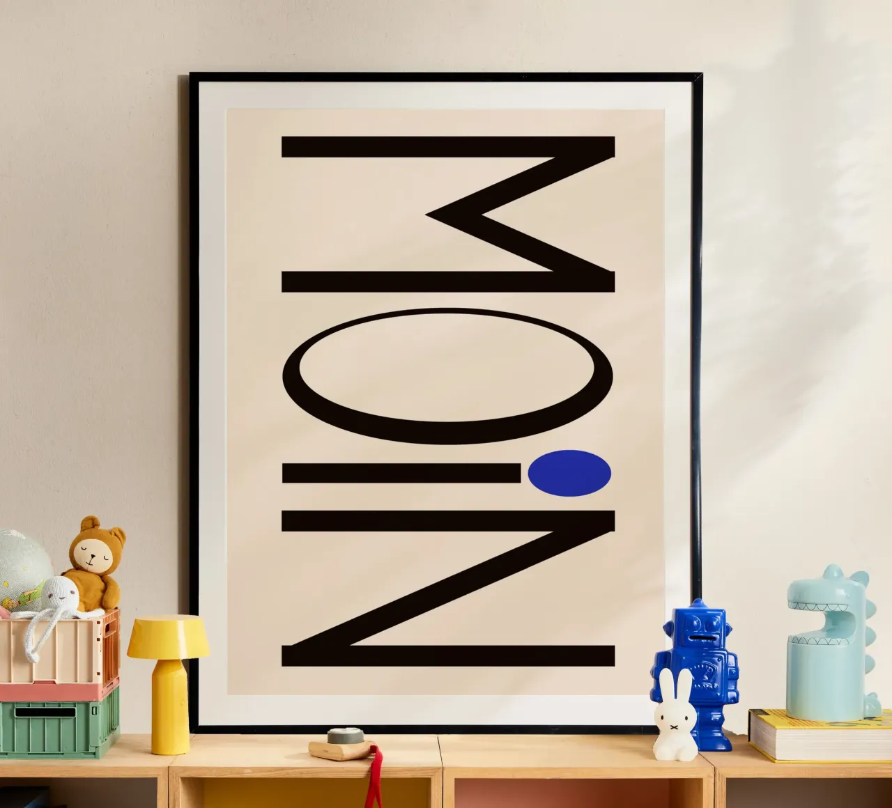 Moin typography poster da TijanaArtStudio88