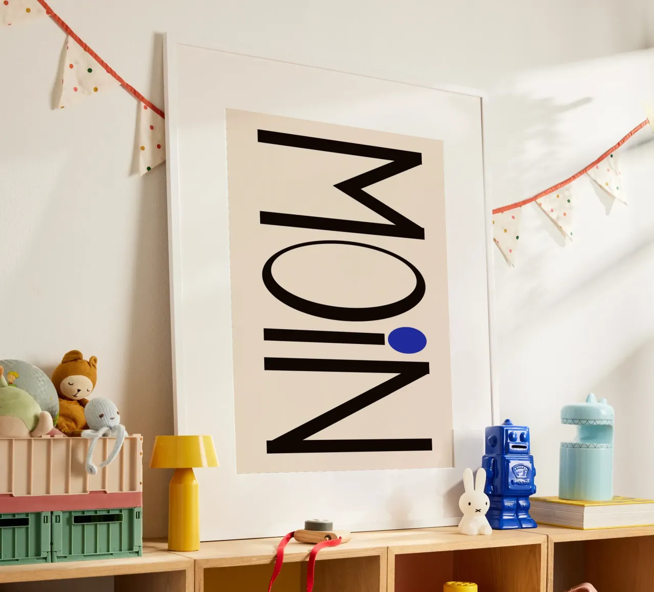 Moin typography poster da TijanaArtStudio88