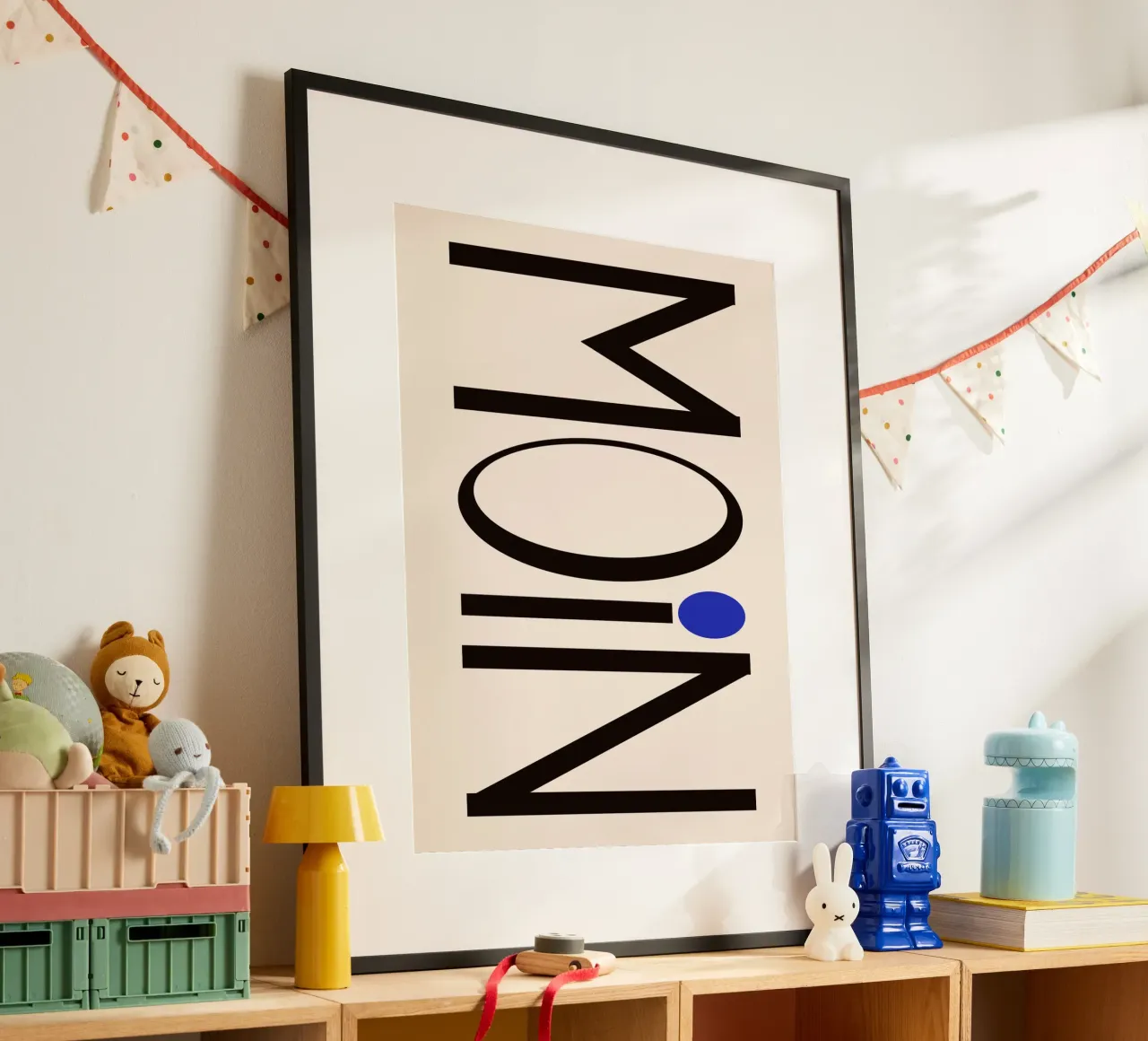 Moin typography poster da TijanaArtStudio88