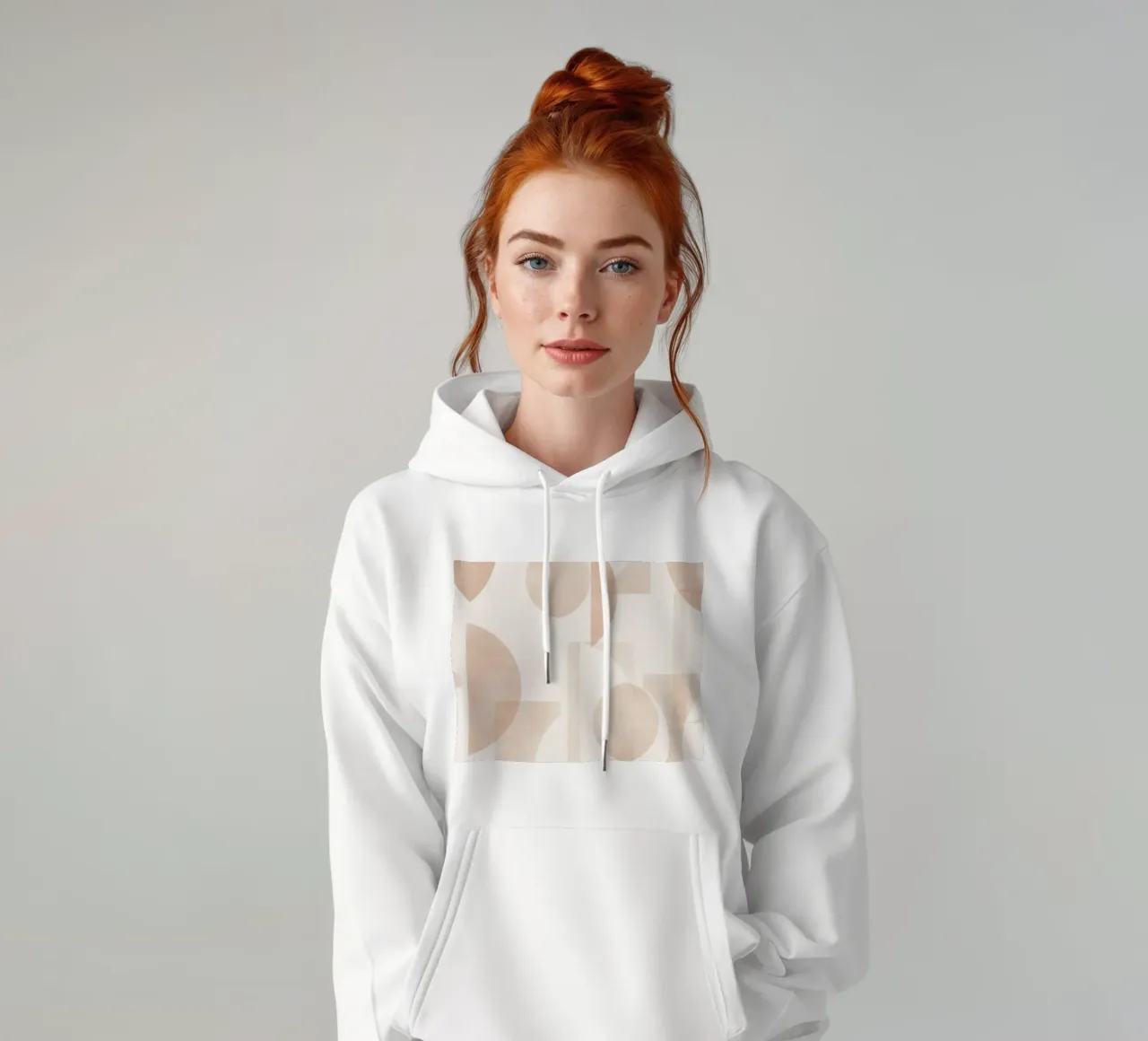 Armonica Caramel felpa con cappuccio da designdn