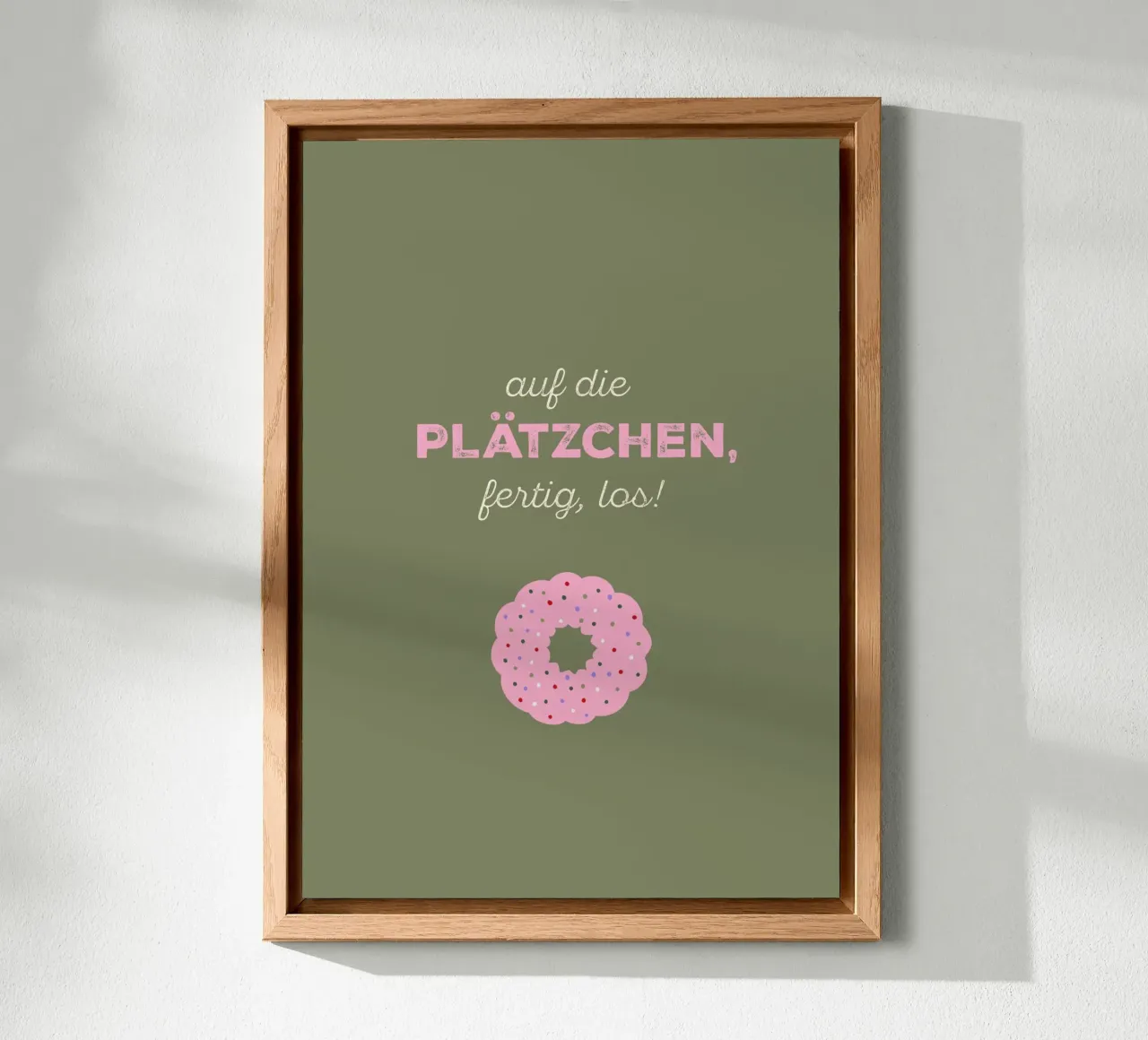Sui biscotti, pronti, via alluminio dibond da Carolin Vonhoff