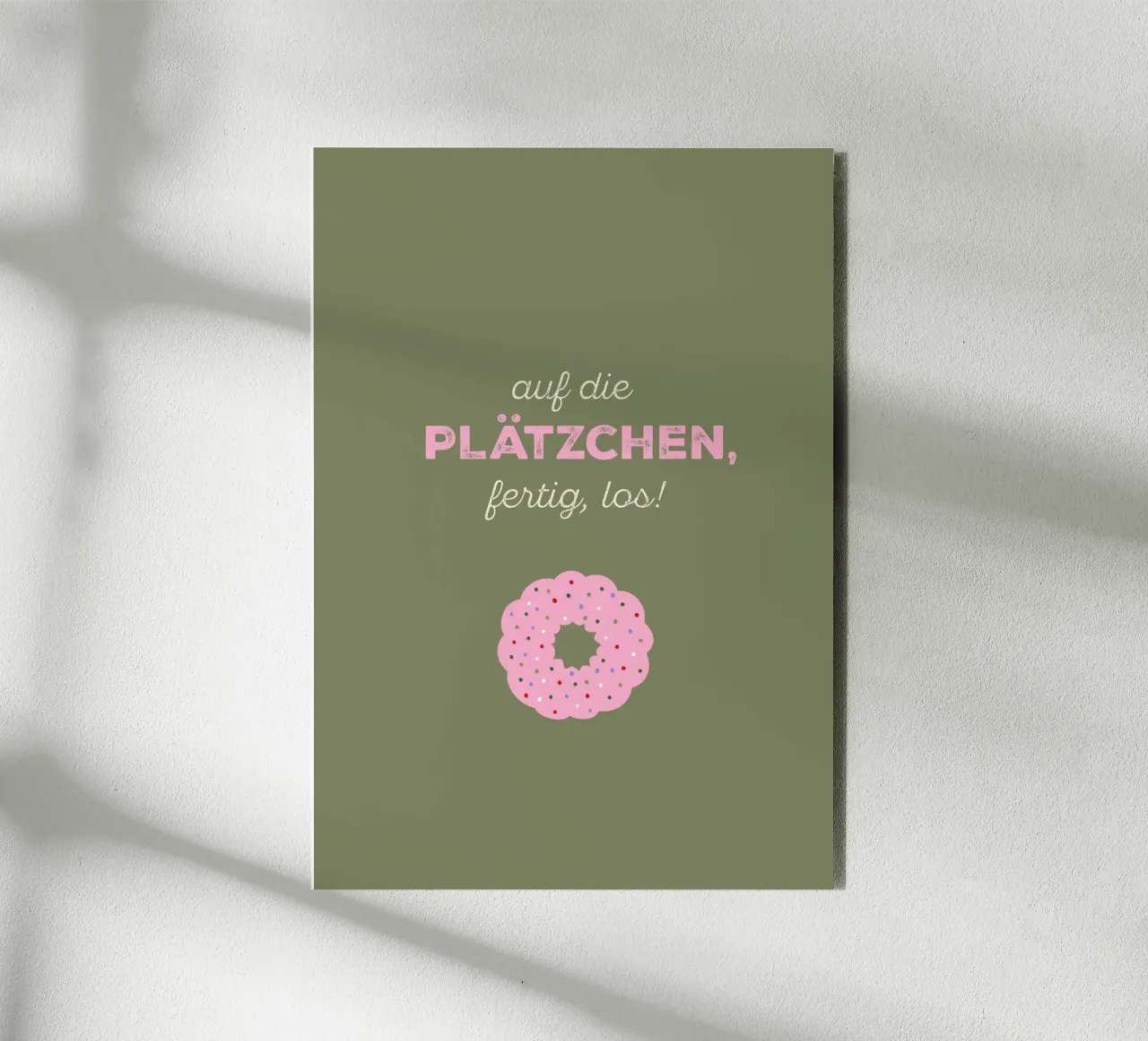 Sui biscotti, pronti, via alluminio dibond da Carolin Vonhoff