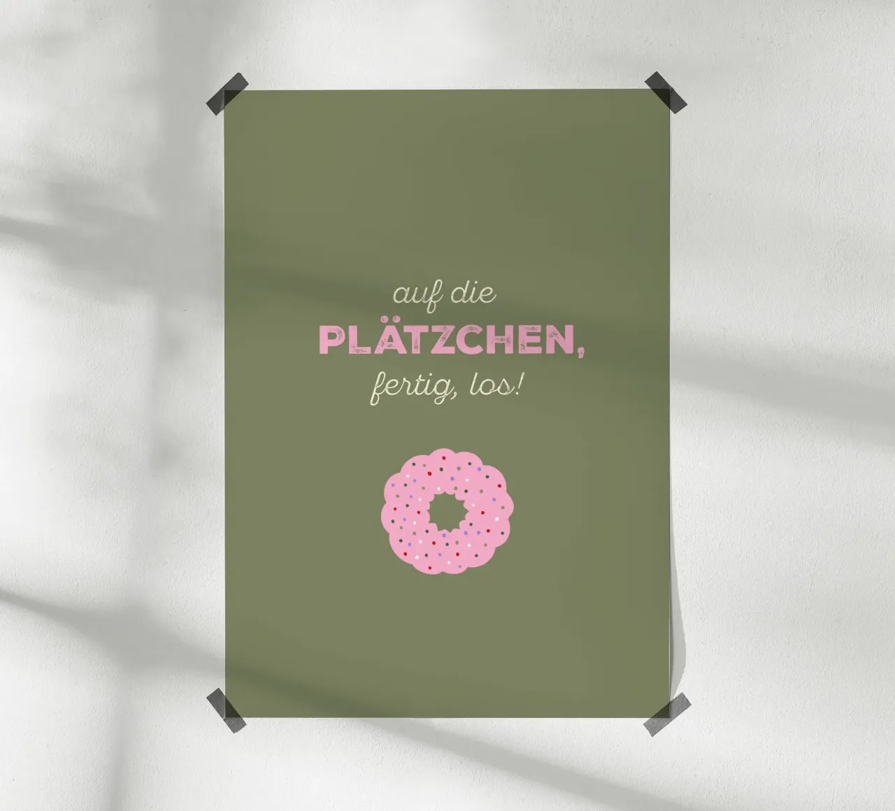 Auf die Plätzchen, fertig, los Hahnemühle von Carolin Vonhoff