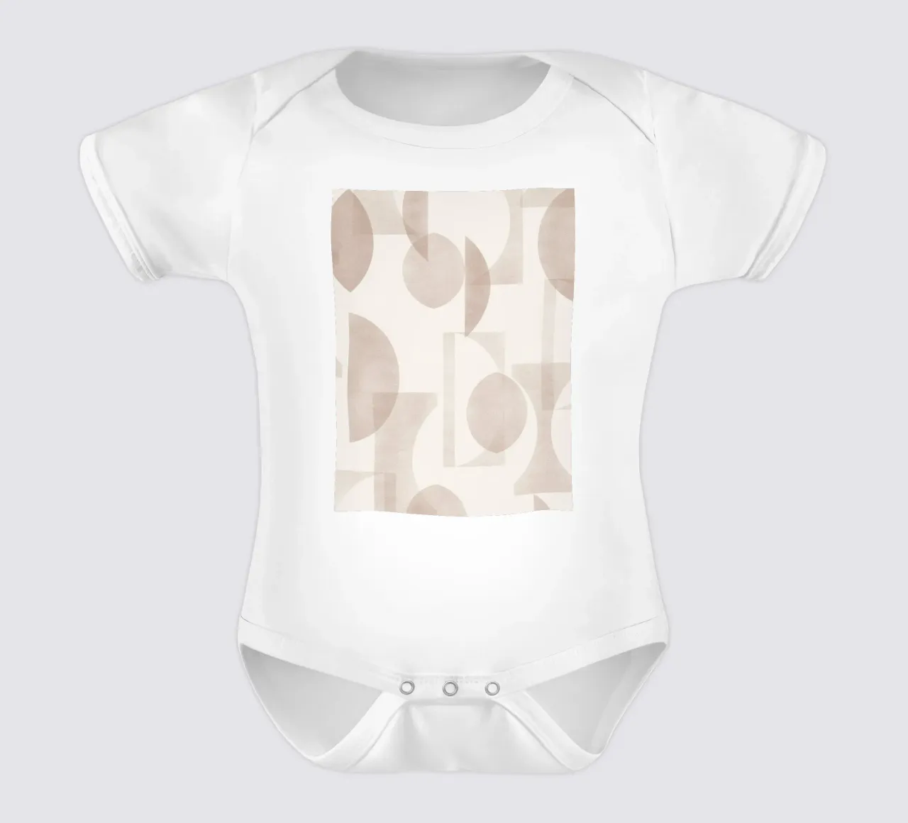 Armonica Mocha body neonato maniche corte da designdn