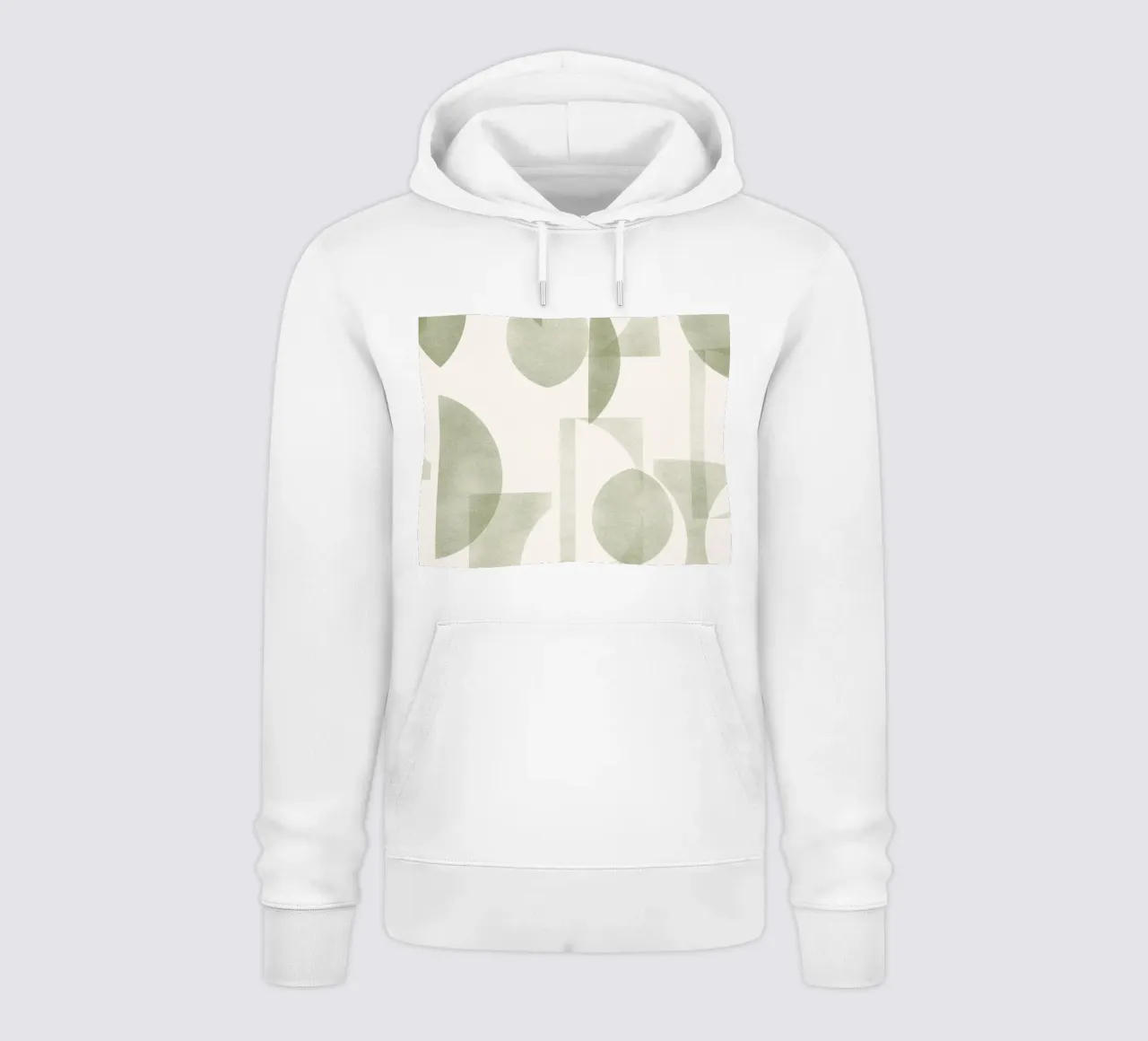 Armonica Olive felpa con cappuccio da DesigndN