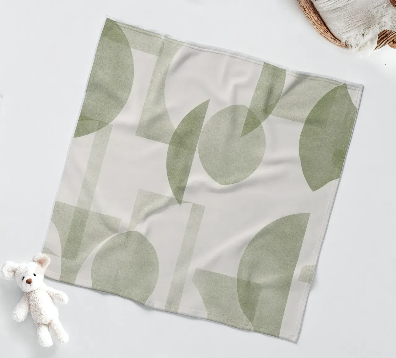 Armonica Olive coperta in pile da designdn