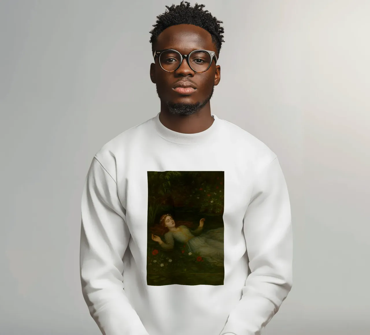 The Fate of Ophelia felpa da PurePeachArt