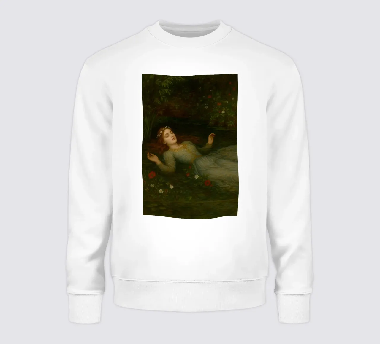 The Fate of Ophelia felpa da PurePeachArt