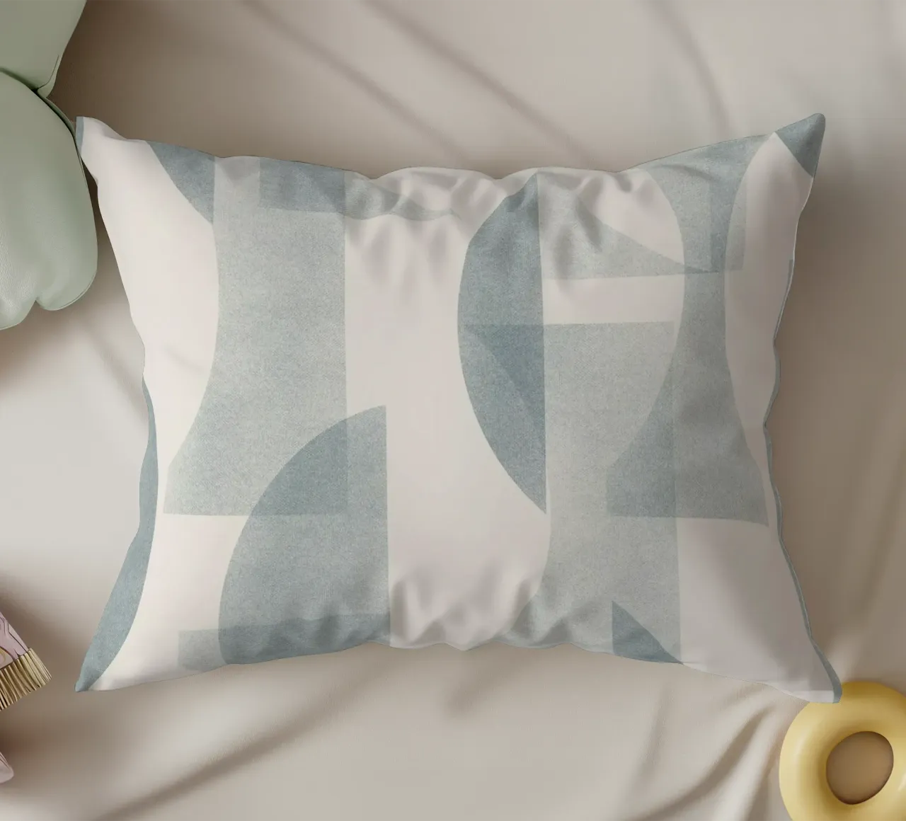 Geometrica Blue cuscino da designdn