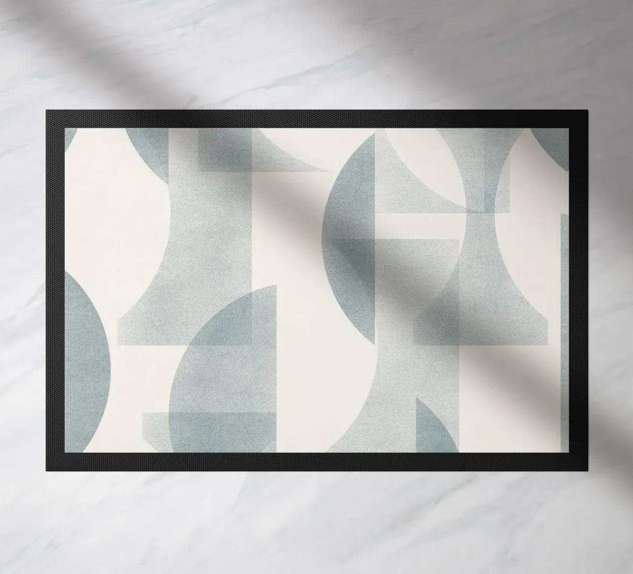 Geometrica Blue zerbino da designdn