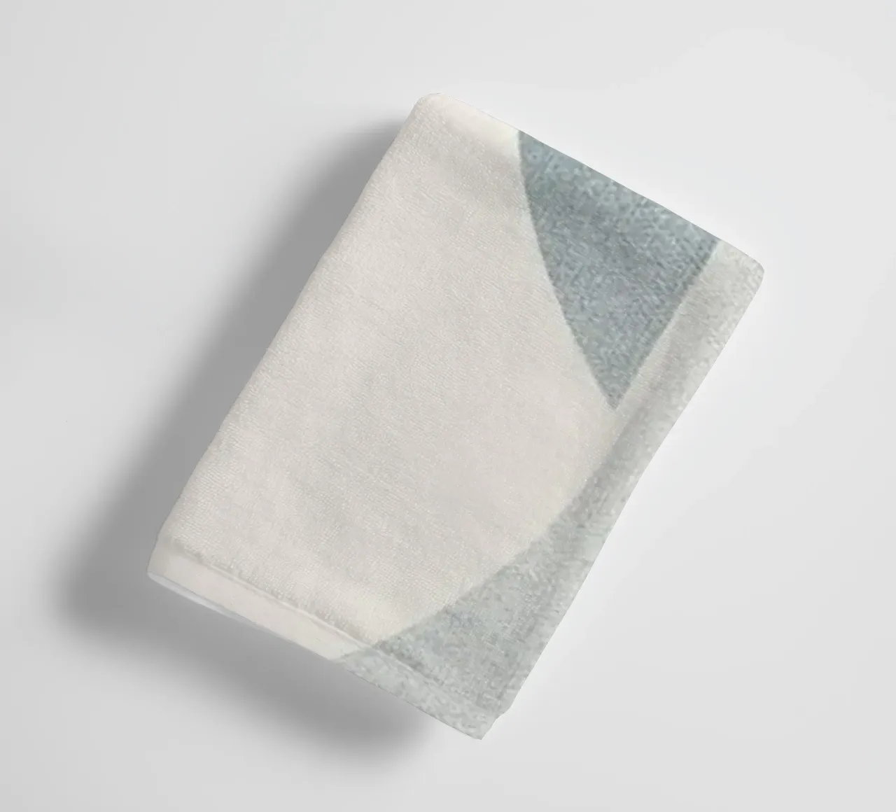 Geometrica Blue asciugamano da bagno da designdn