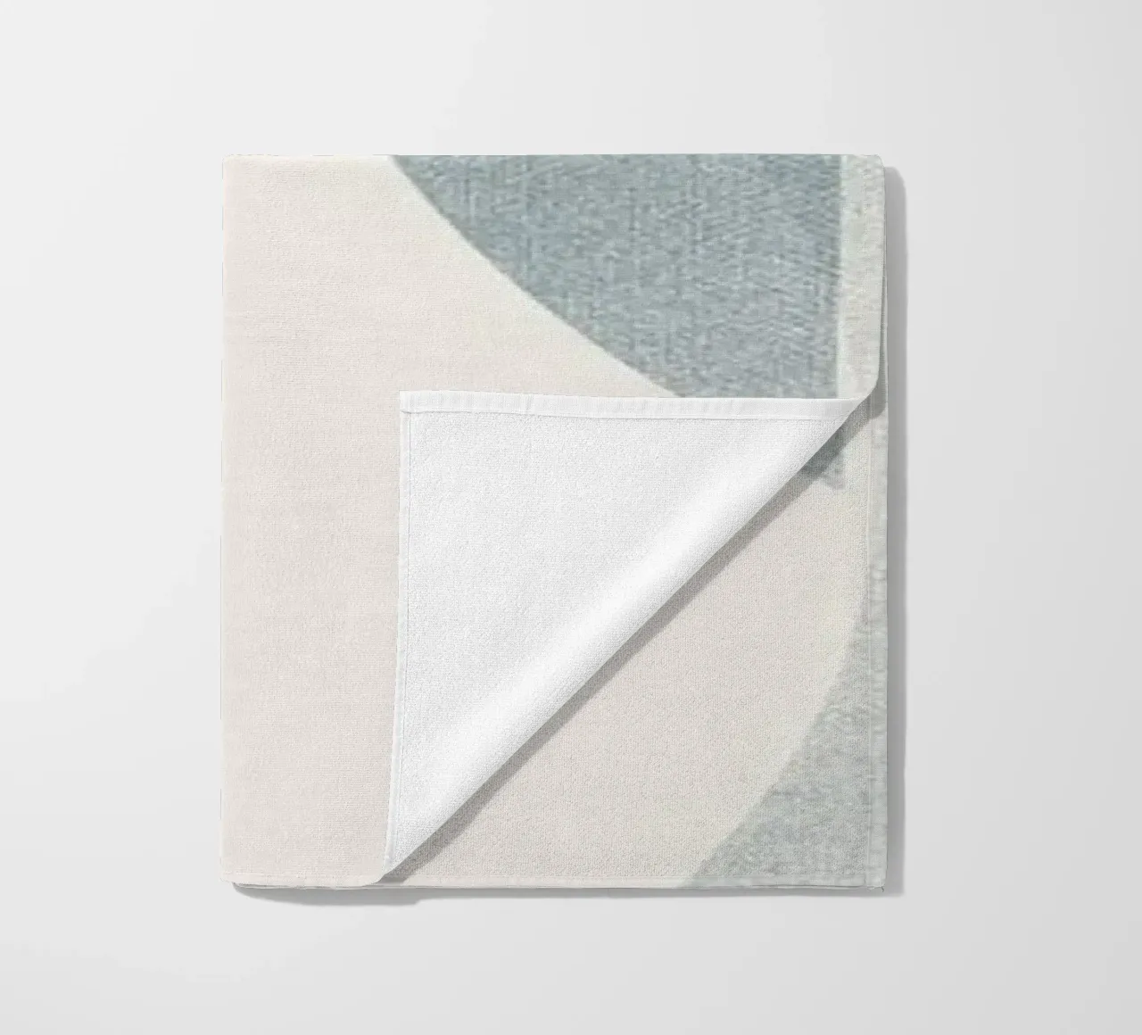 Geometrica Blue telo mare da designdn