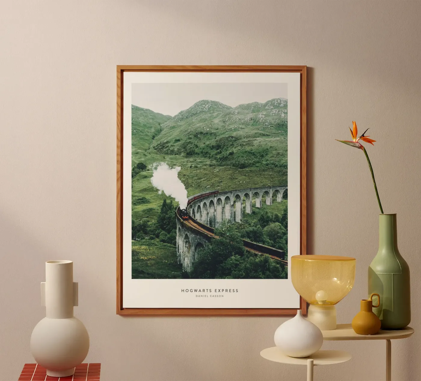 Magical Train forex plate by Isaac Murray