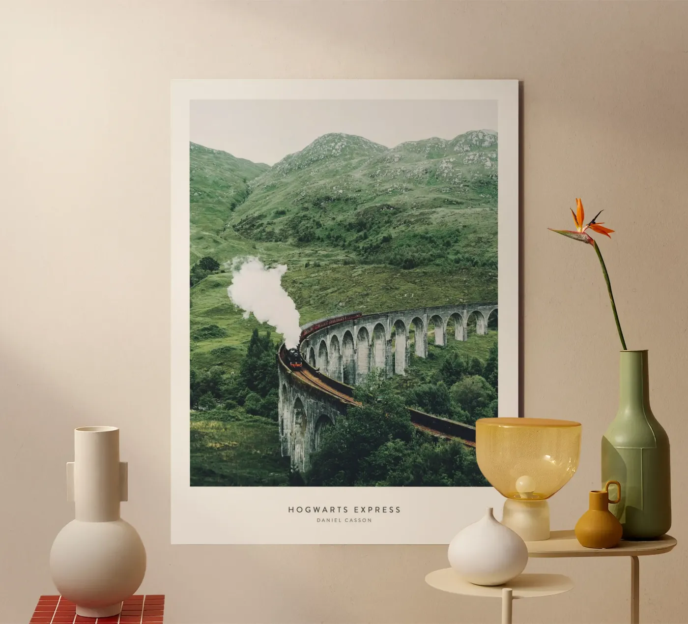 Magical Train forex plate by Isaac Murray