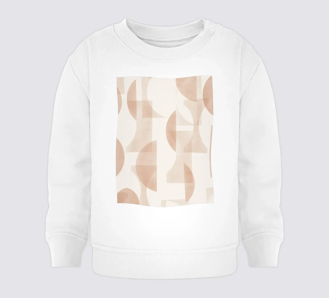 Geometrica Caramel felpa neonato da designdn