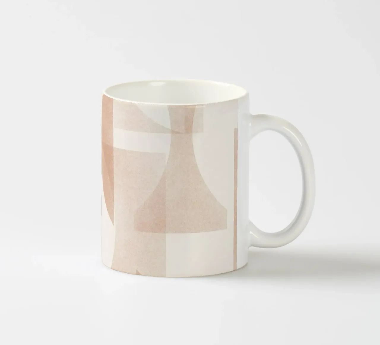 Geometrica Caramel tazza in ceramica da designdn