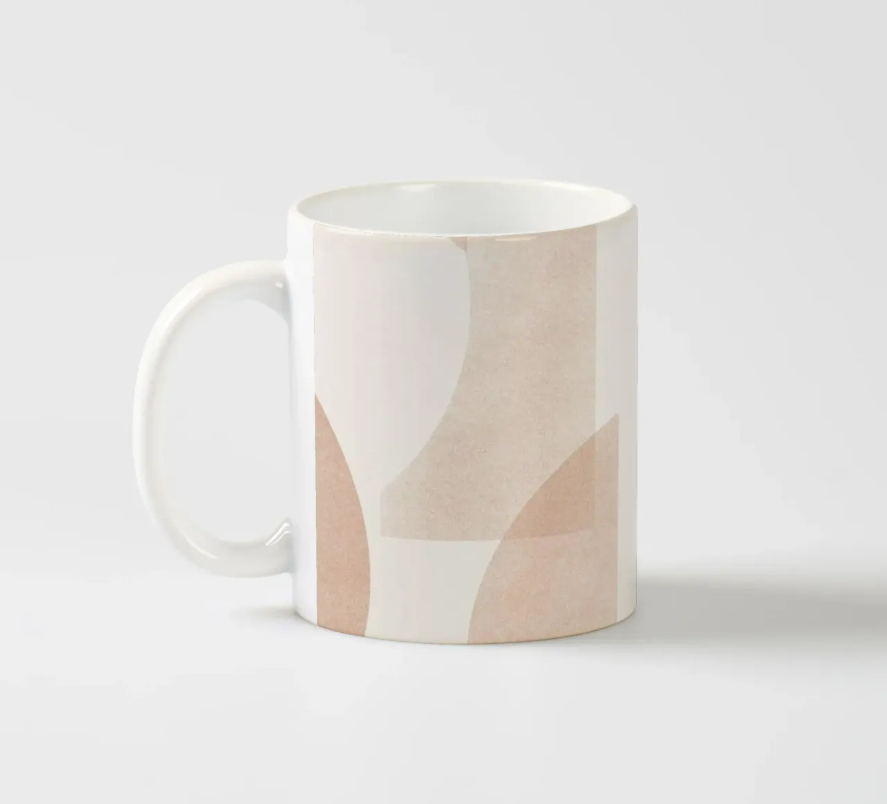 Geometrica Caramel tazza in ceramica da designdn