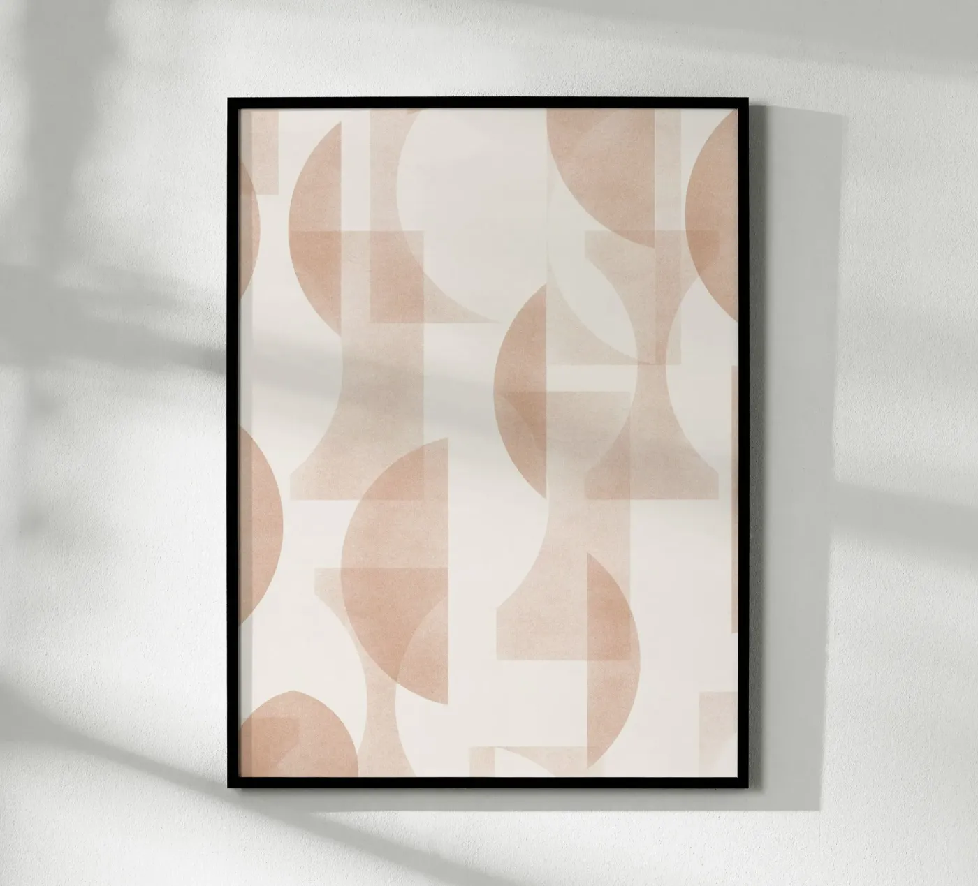 Geometrica Caramel poster da DesigndN