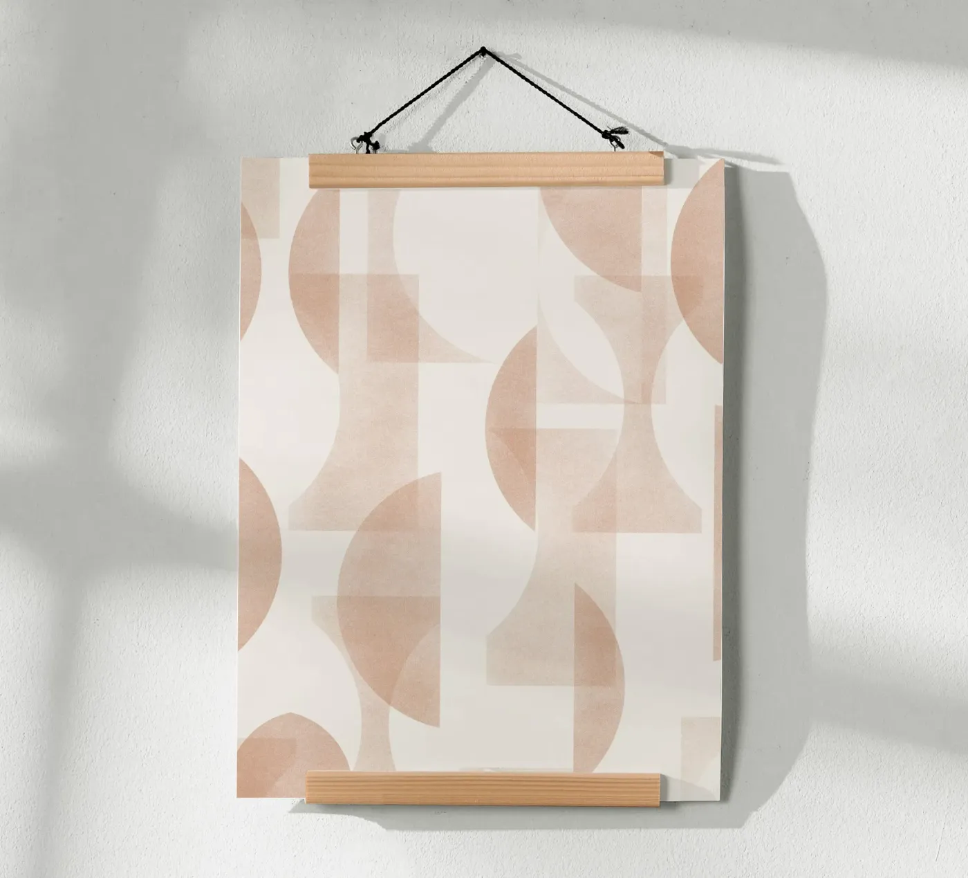 Geometrica Caramel poster da DesigndN