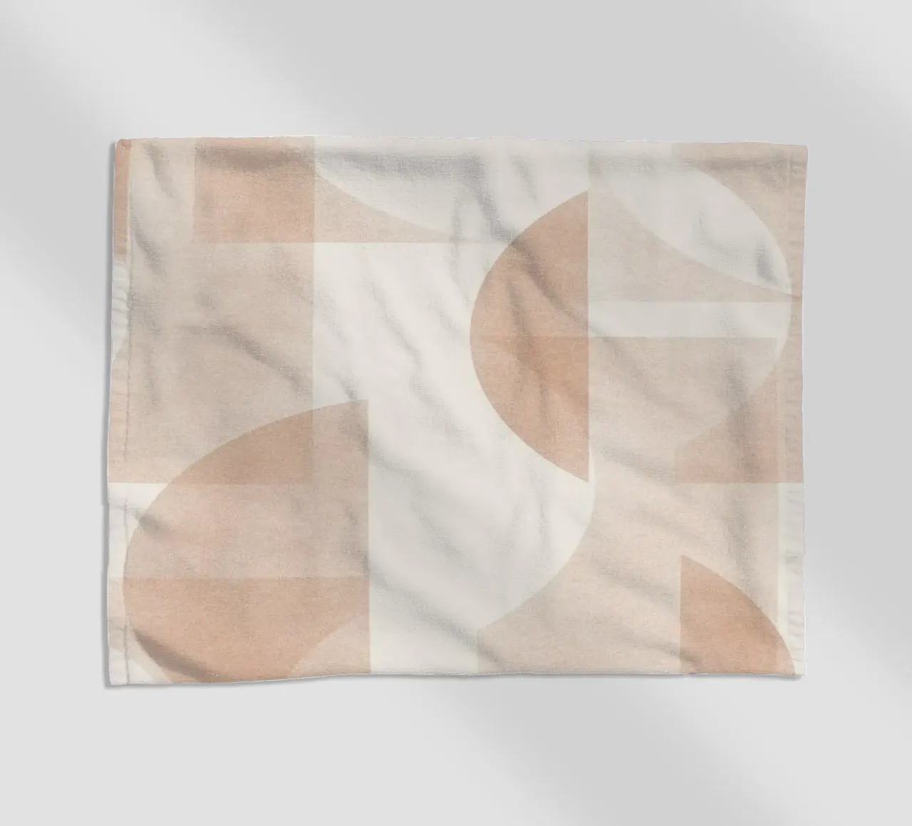 Geometrica Caramel telo mare da designdn